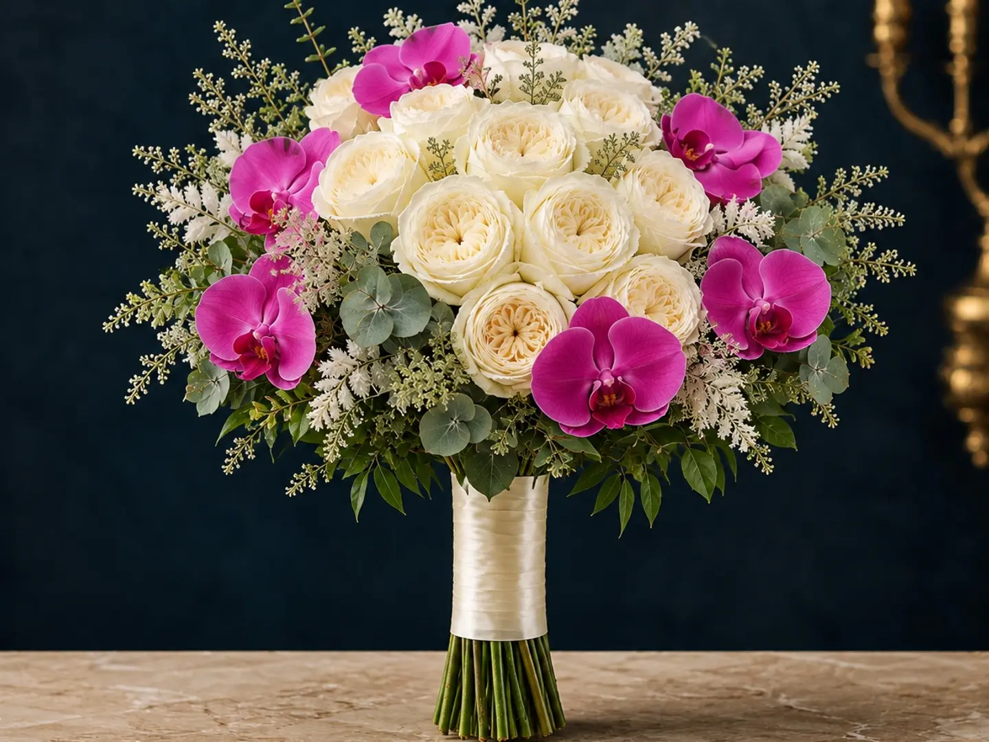 Orchid Bridal Bouquet