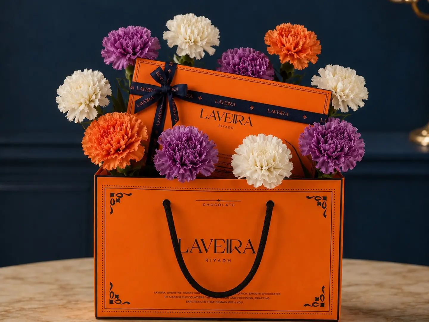 Truffle And Carnations