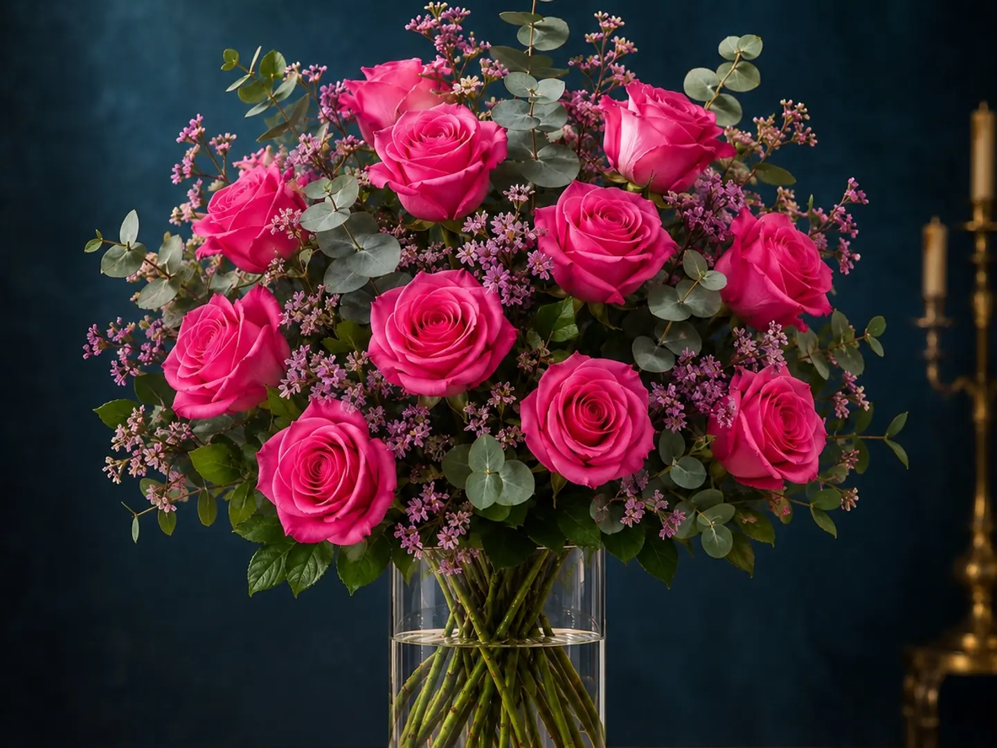 Fuchsia Rose Garden