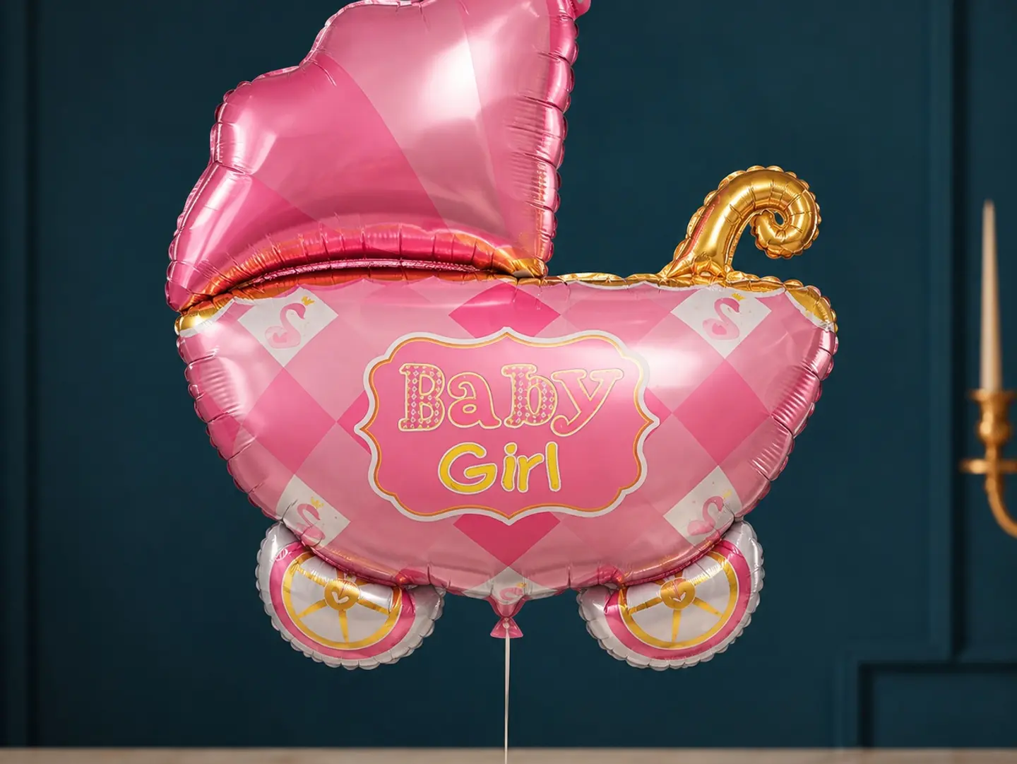 Baby Girl Stroller Balloon