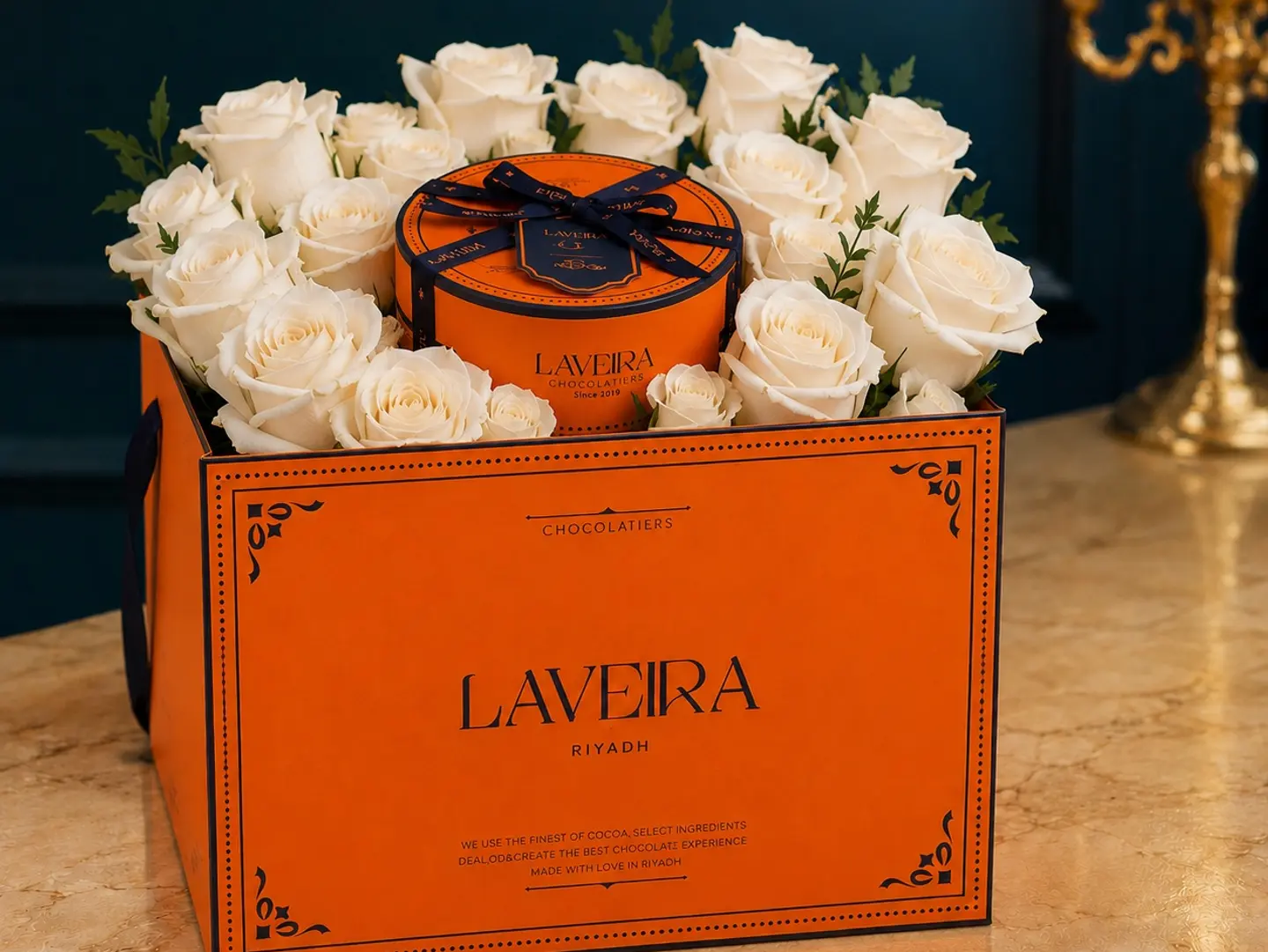 Roses And Chocolate Truffles