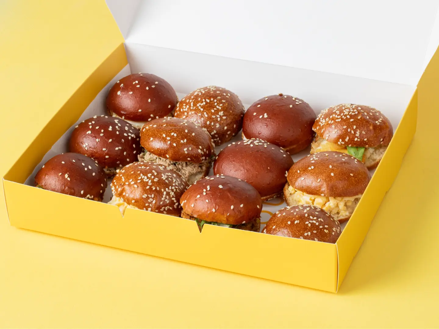 Box Mini Brioche 2 - Mini Brioche Box Small