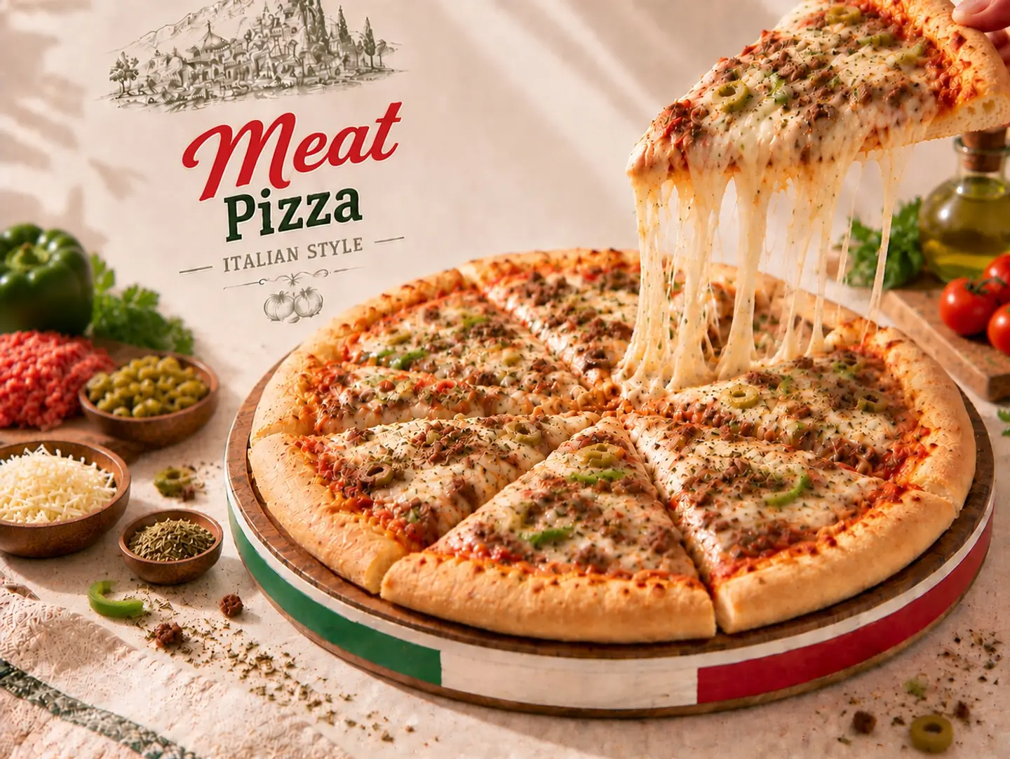 Meat Pizza