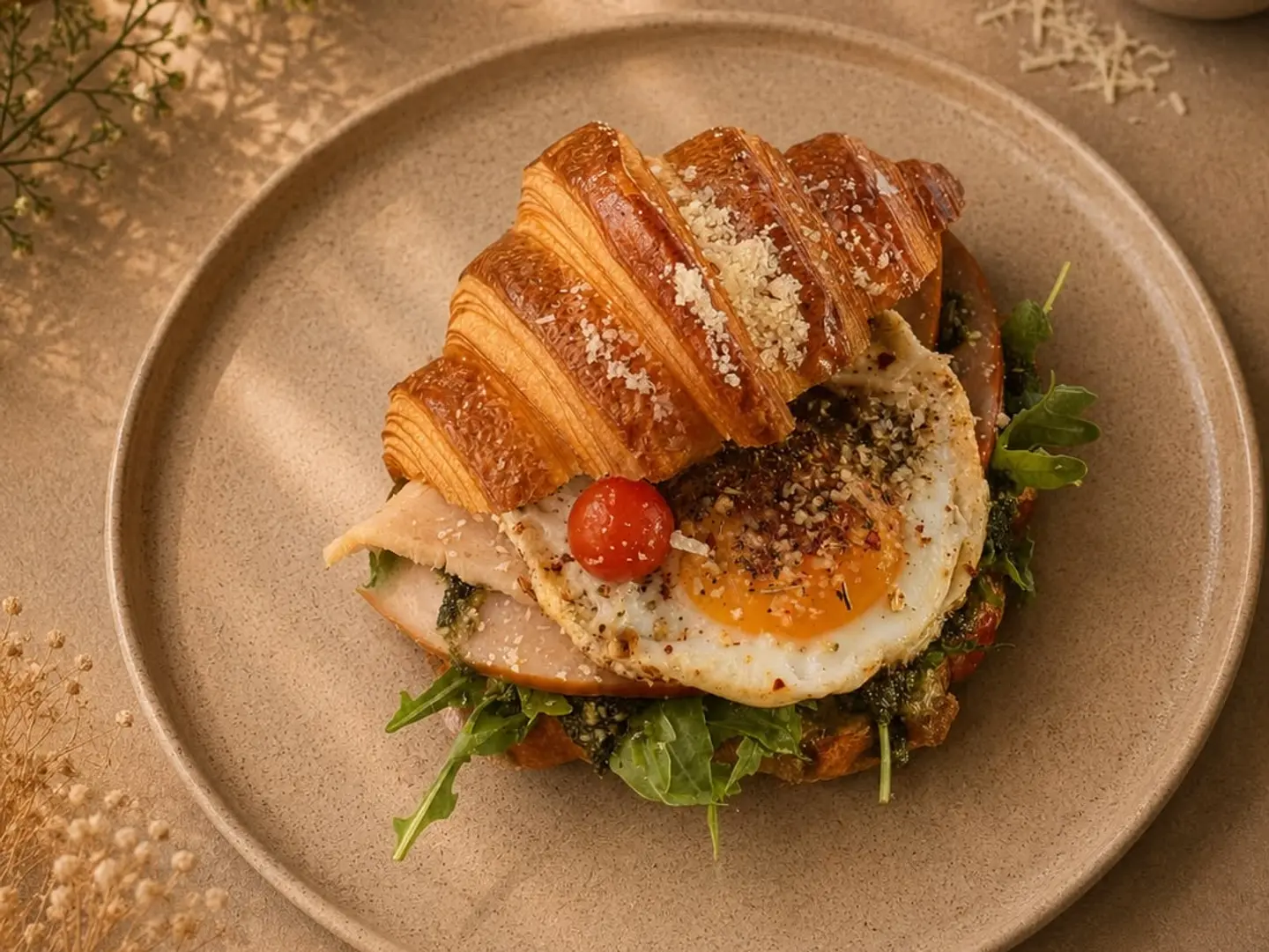 Pesto Sunny Croissant
