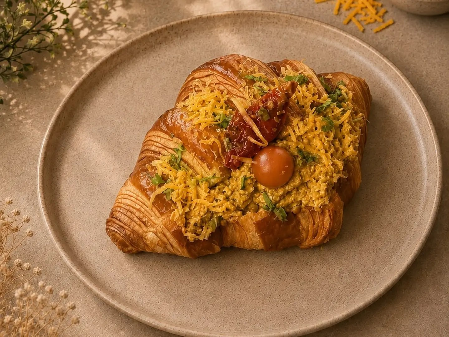 Shakshuka Croissant