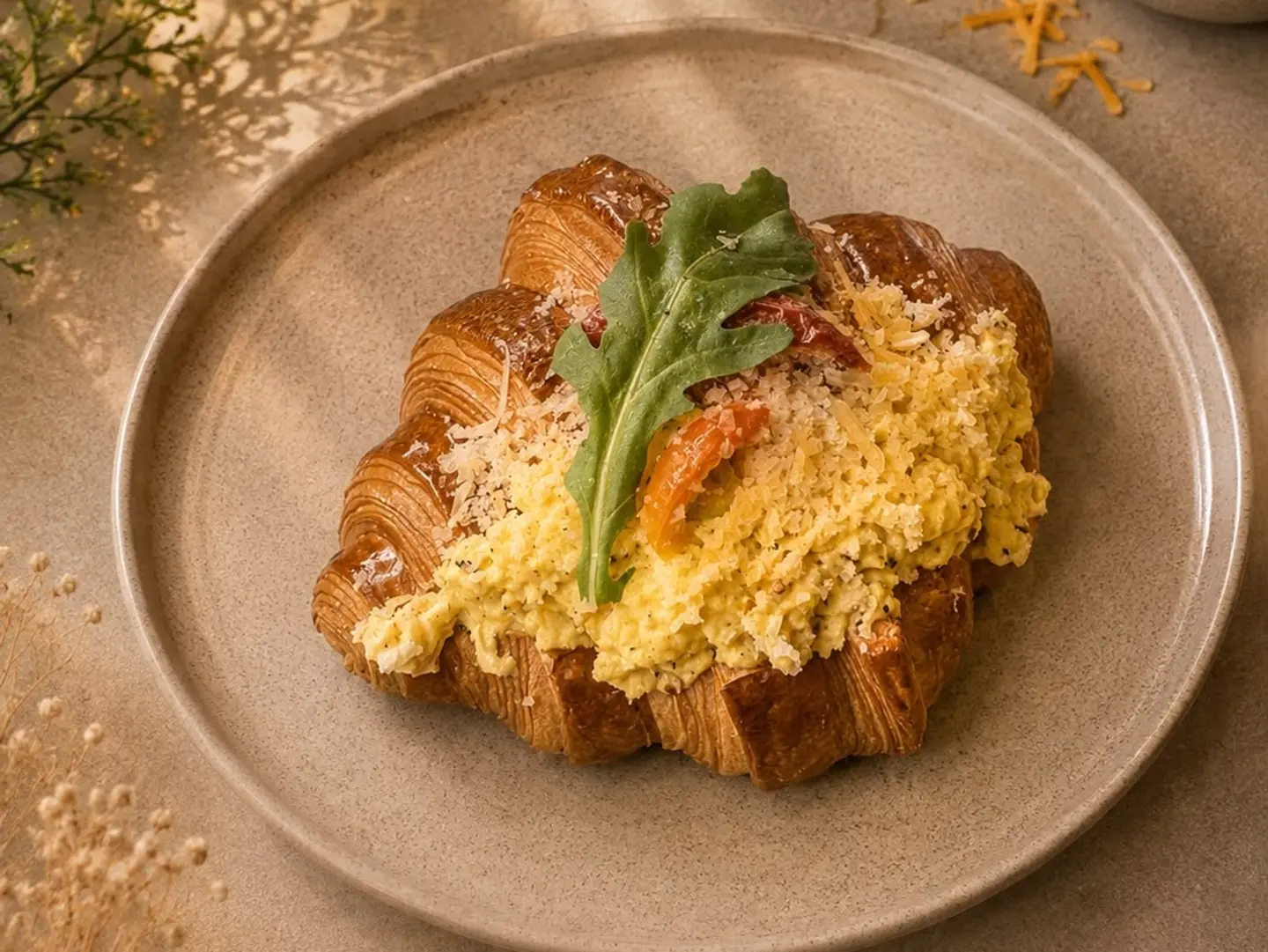 Scrambled Egg Croissant