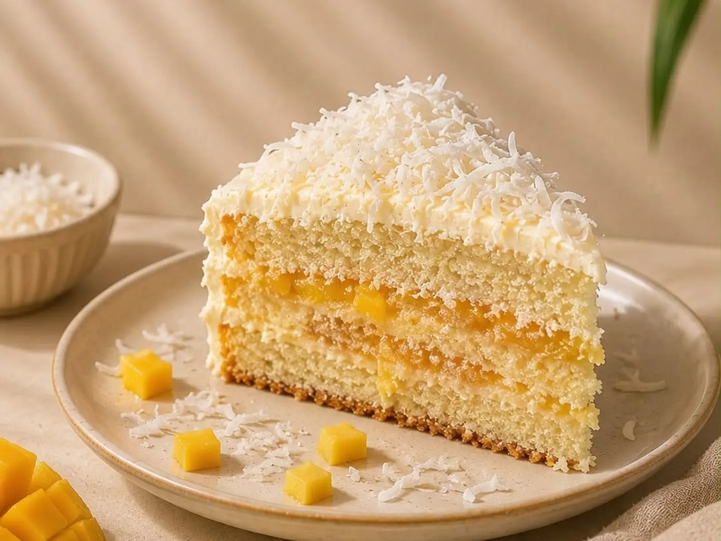 Passion Mango Cake