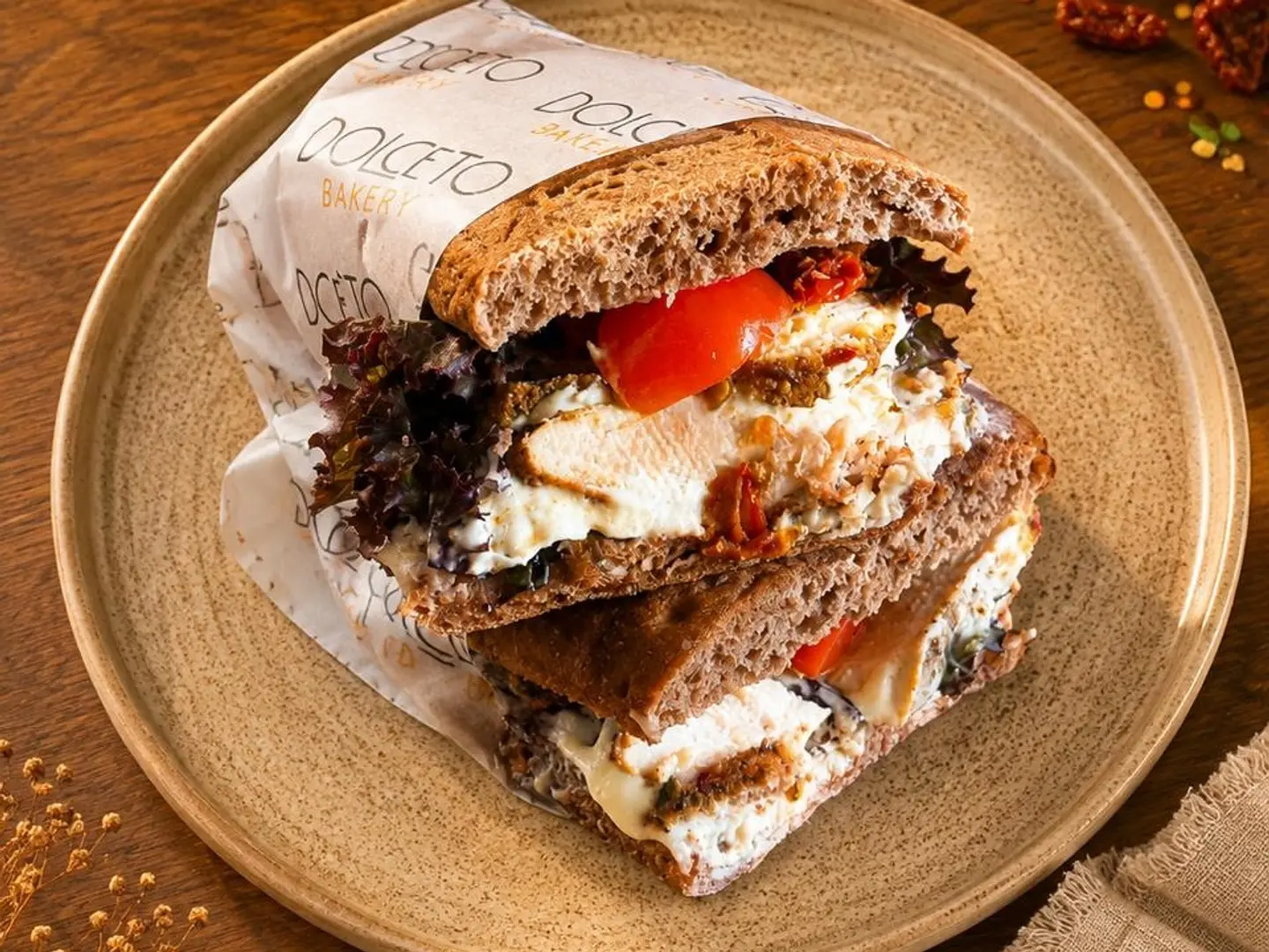 Panini Chicken Caesar
