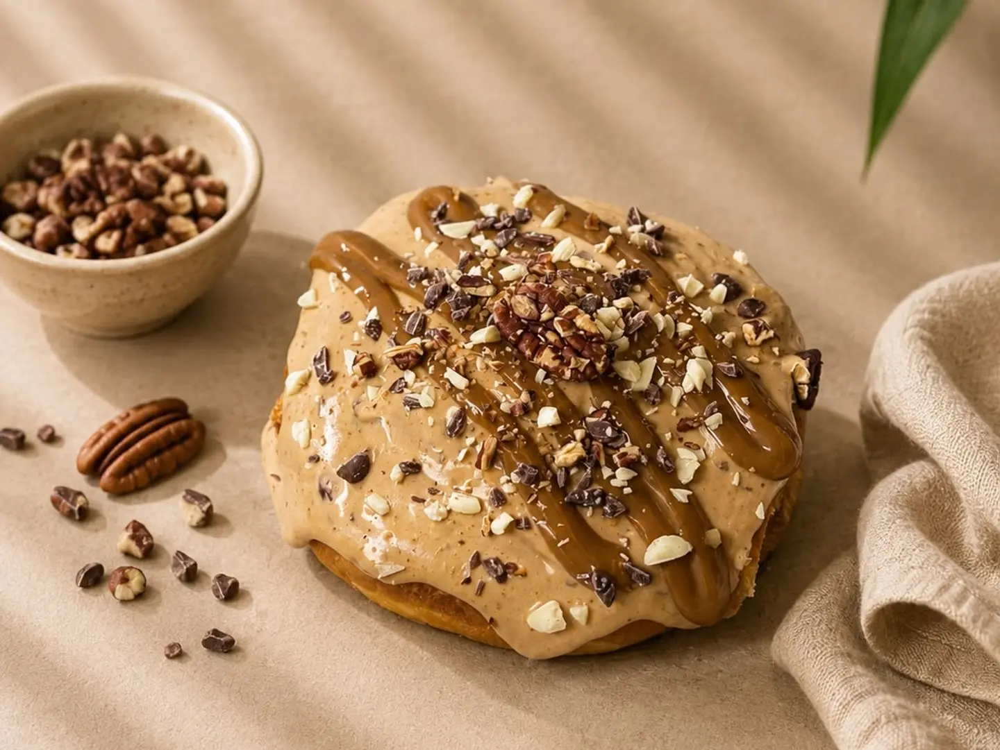 Salted Caramel Cinnamon Roll