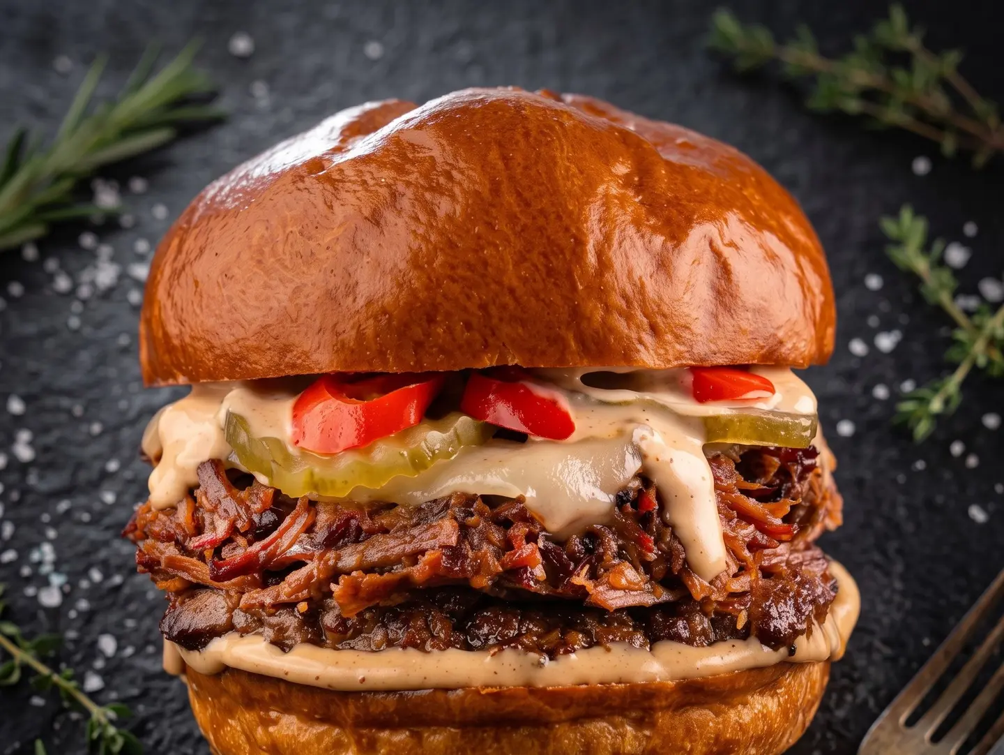 Smokz Brisket Burger