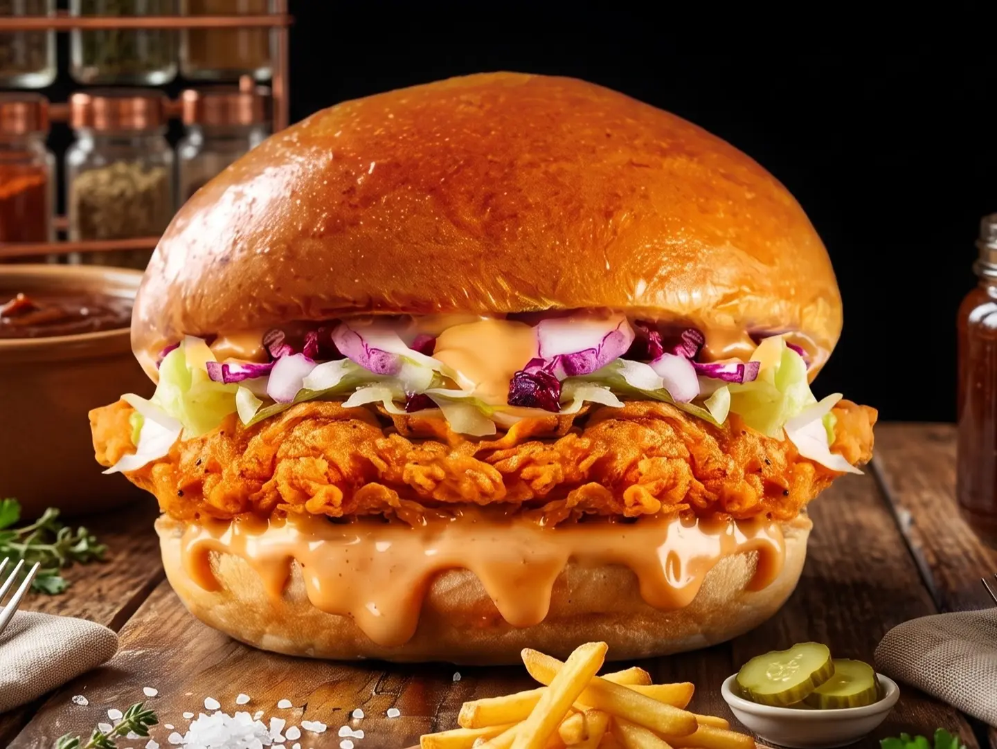 Smokz Crispy Burger