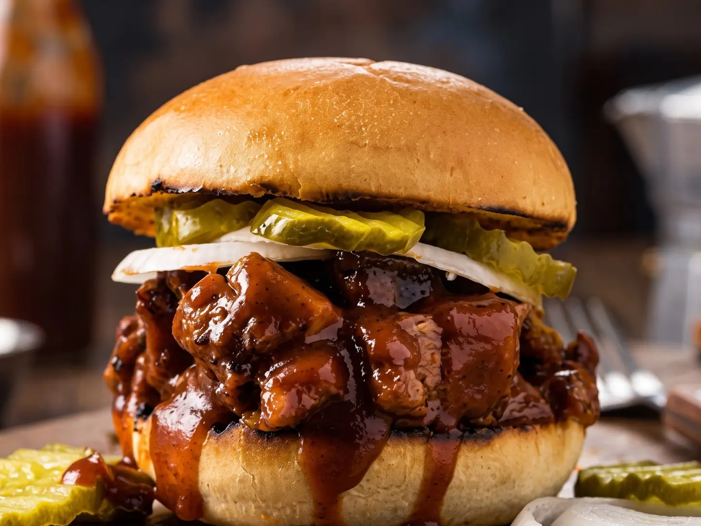 Smokz Fire Chicken Burger