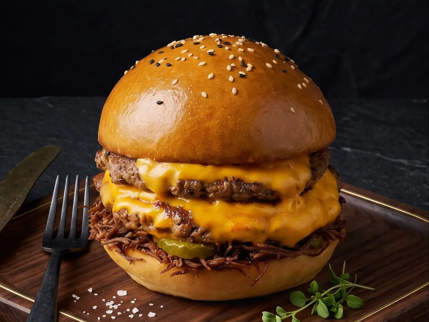 Smokz The Beast Burger