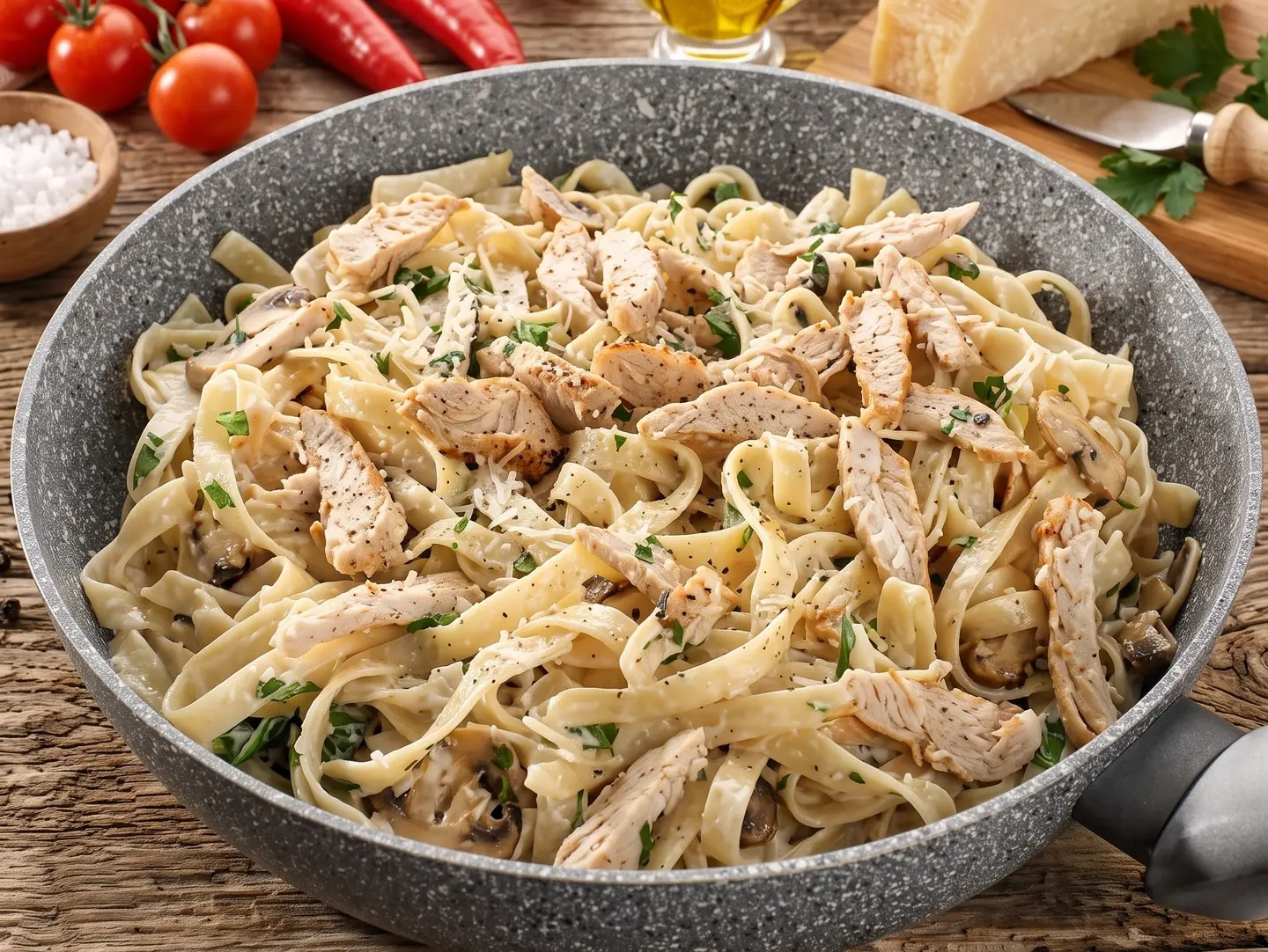 Fettuccine Alfredo