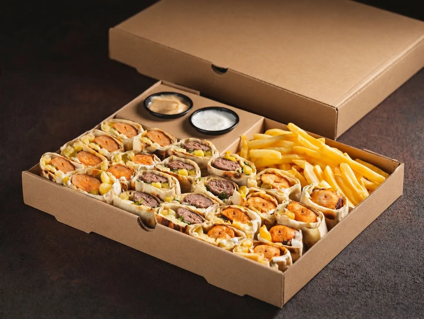 24 Piece Mixed Kabab Khafayef