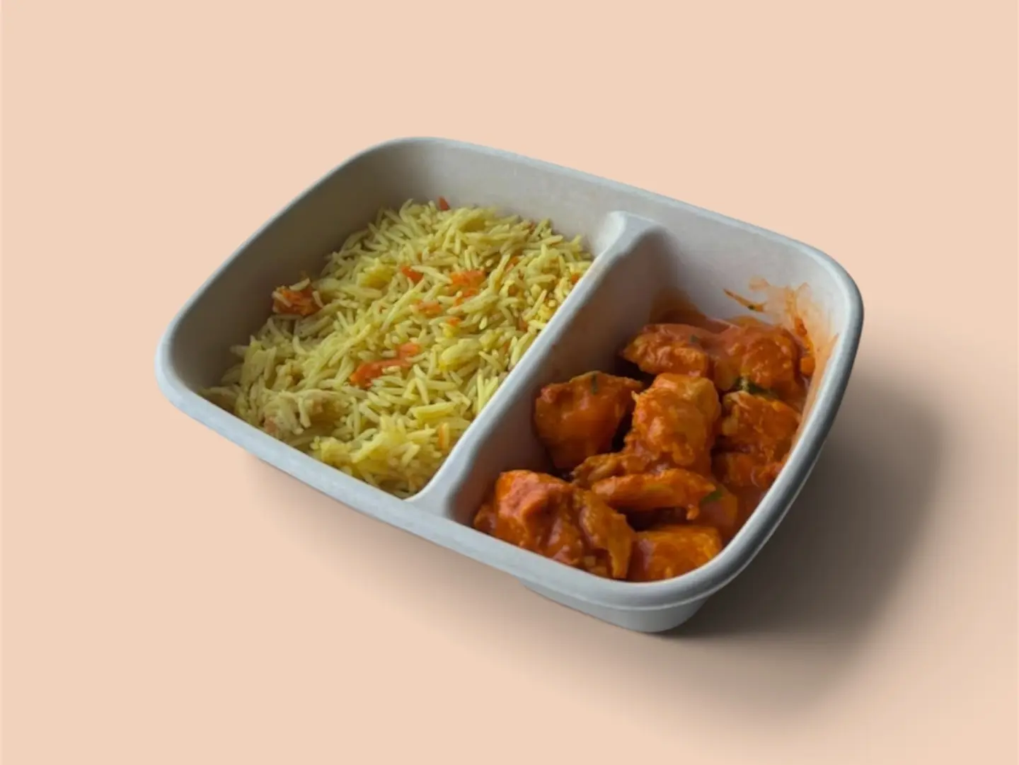 Rice With Curry Chicken