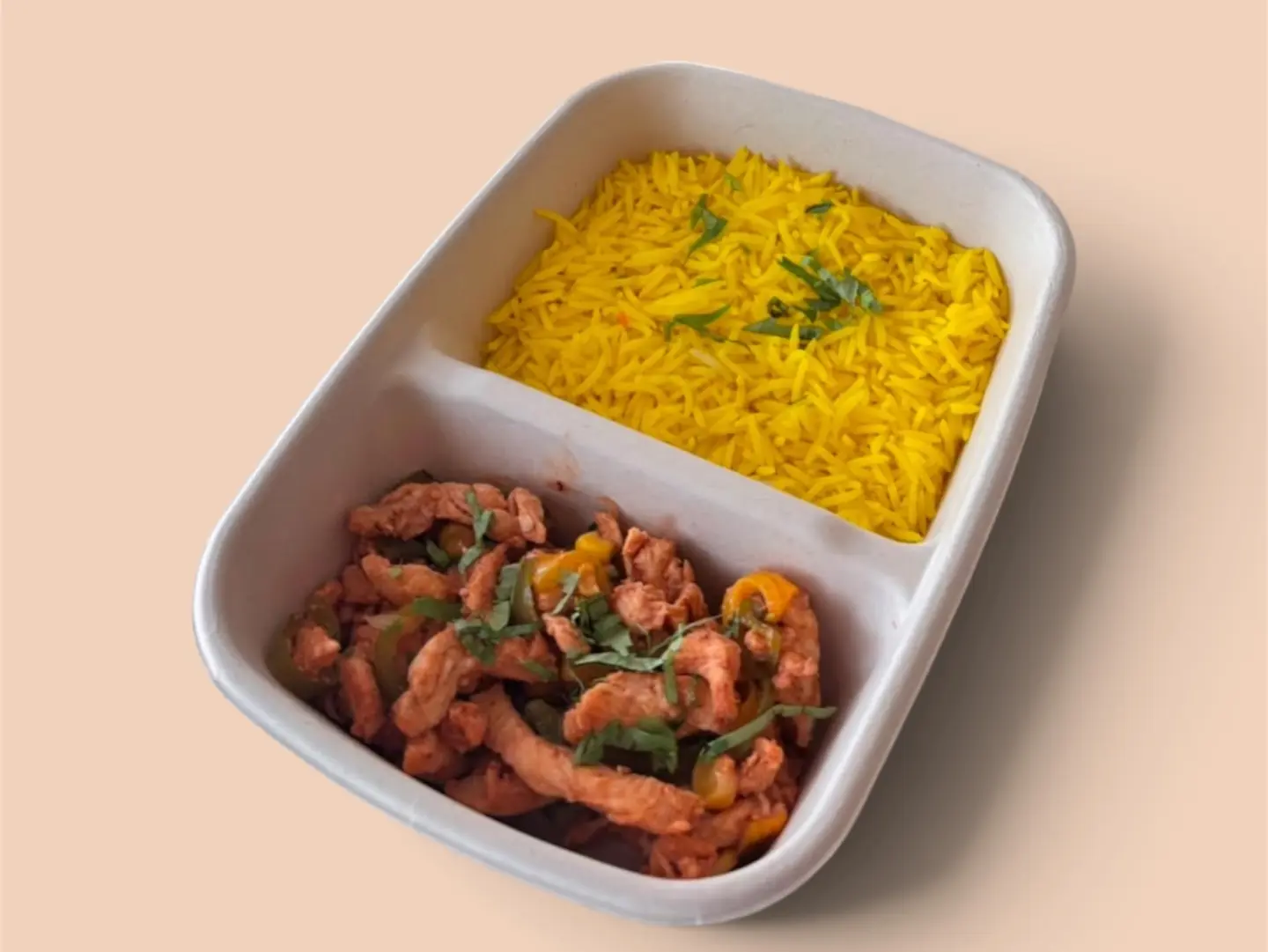 Rice With Fajita Chicken