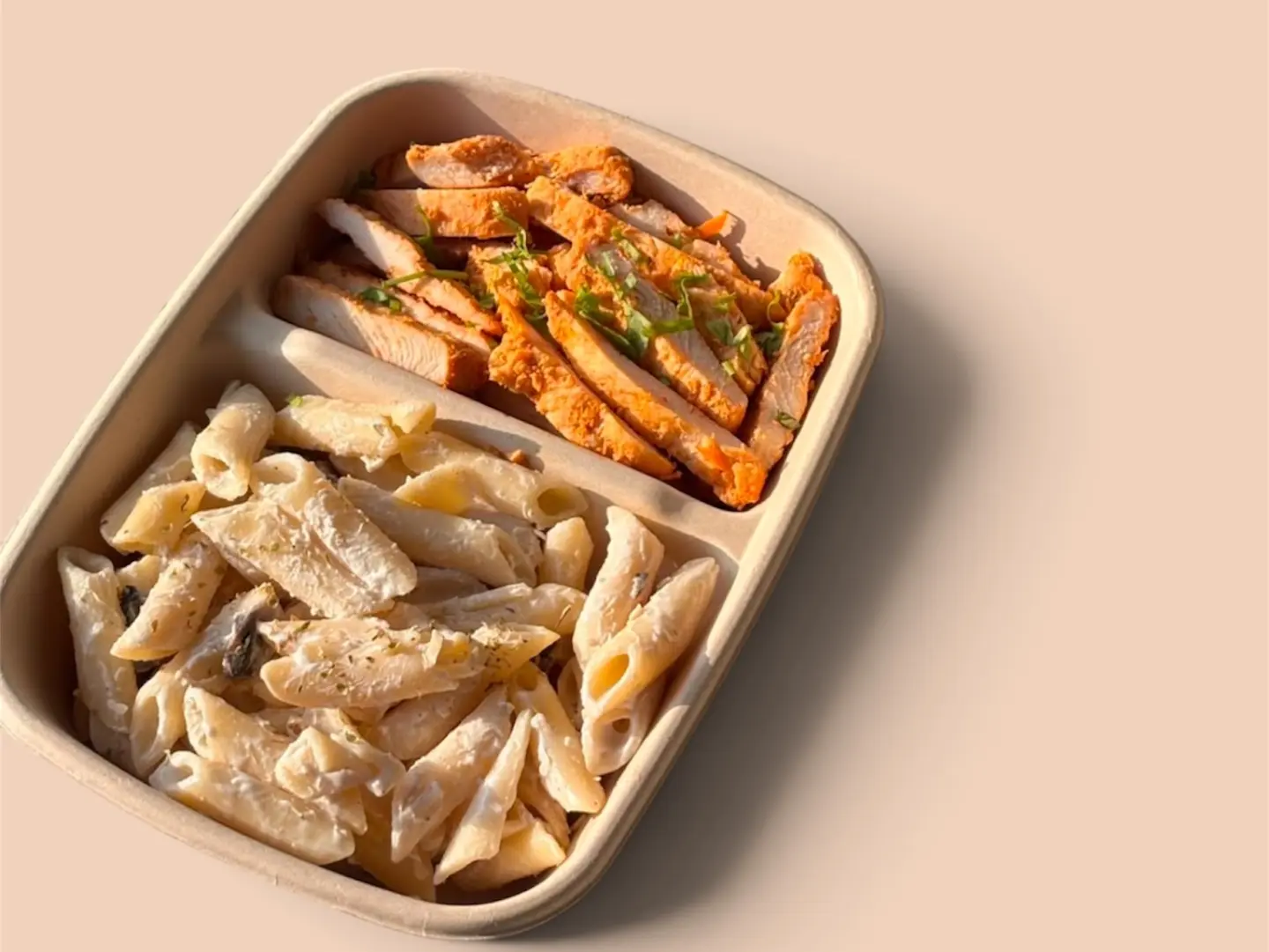 Penne Pasta With Grilled Chicken