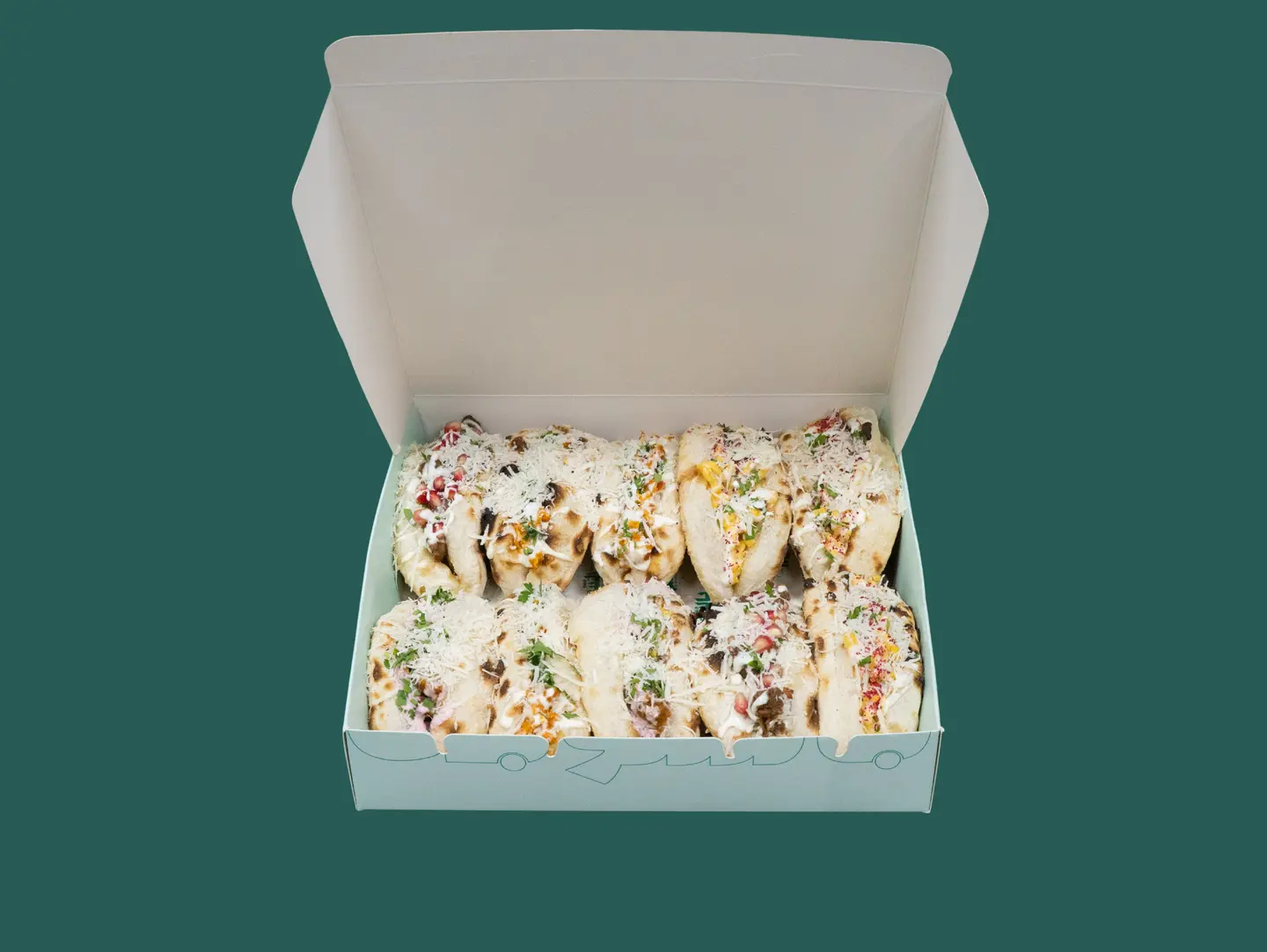 Breakfast Box 10 Sandwiches