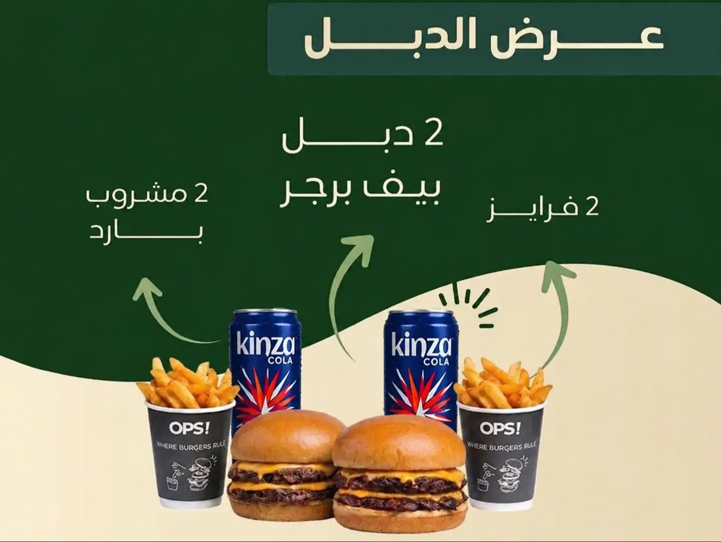 Ops Double Beef Combo