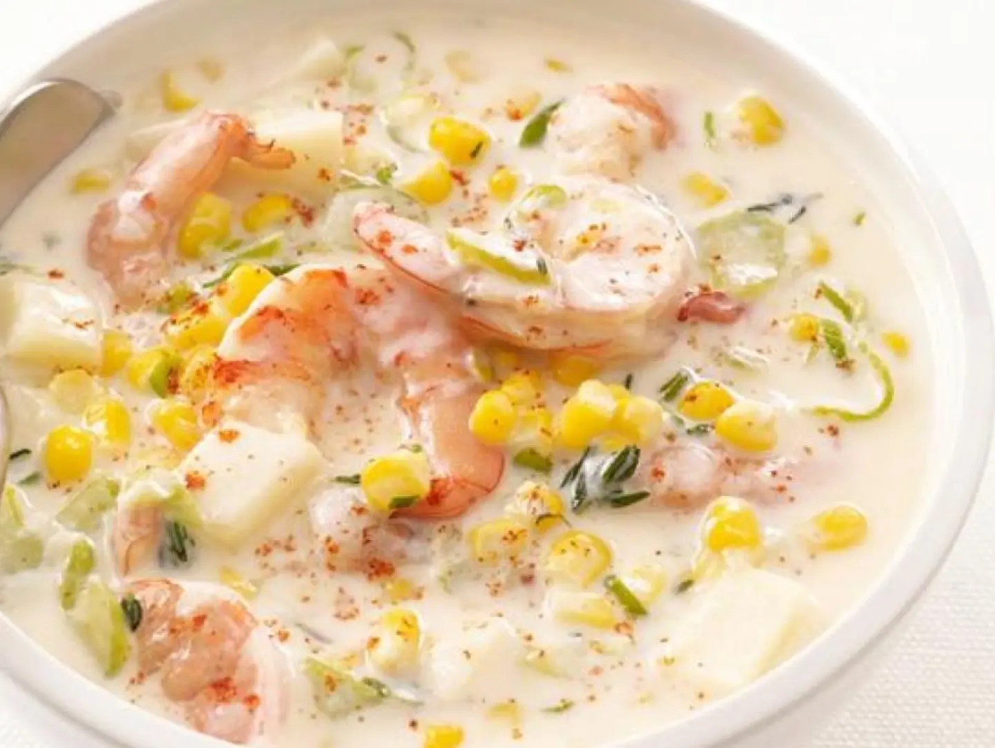 White Shrimp Soup