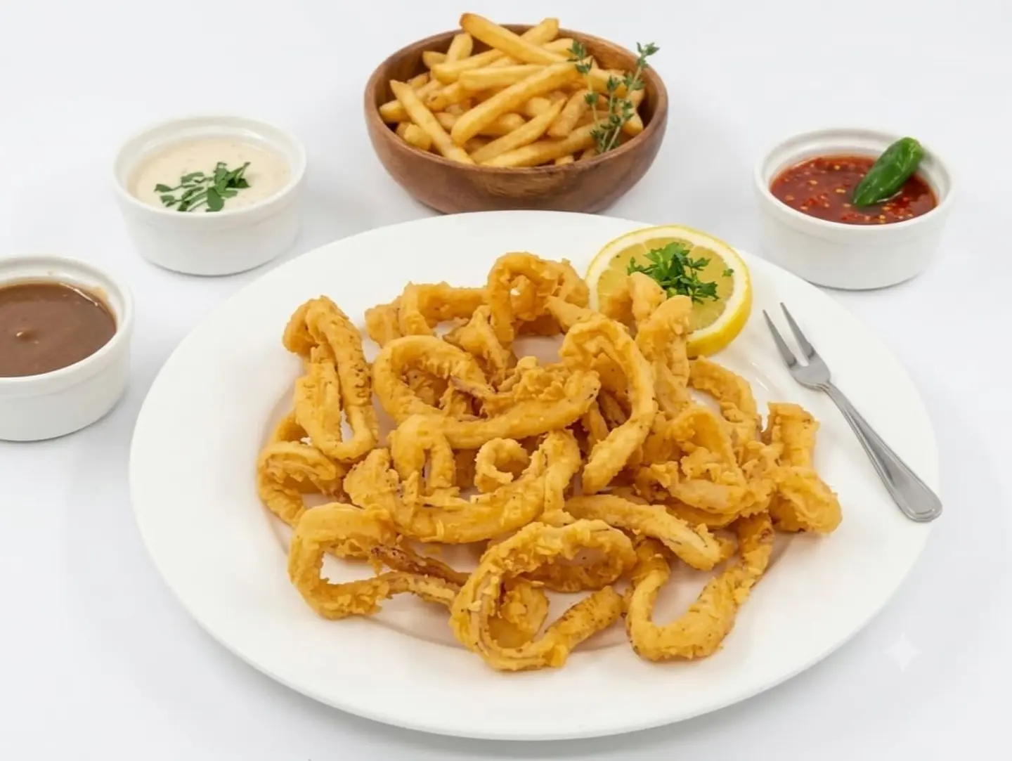 Mixed Fried Seafood