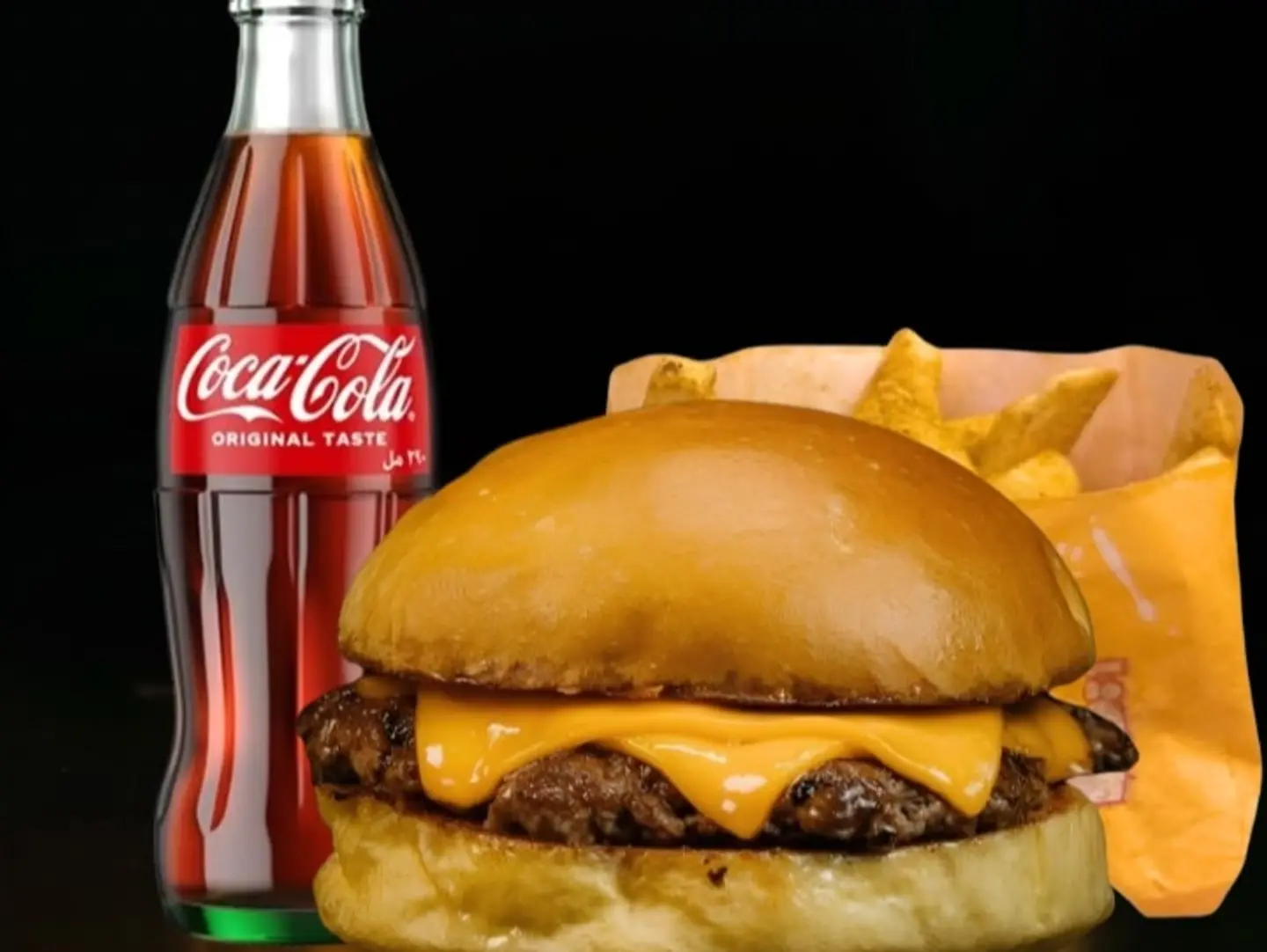Burger Grill Beef Meal