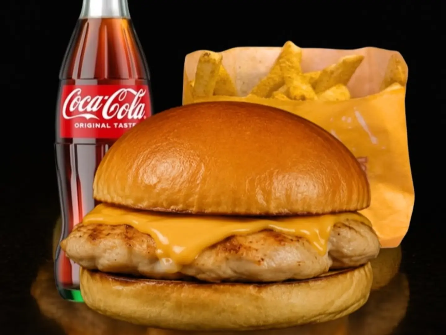 Burger Grill Chick Meal