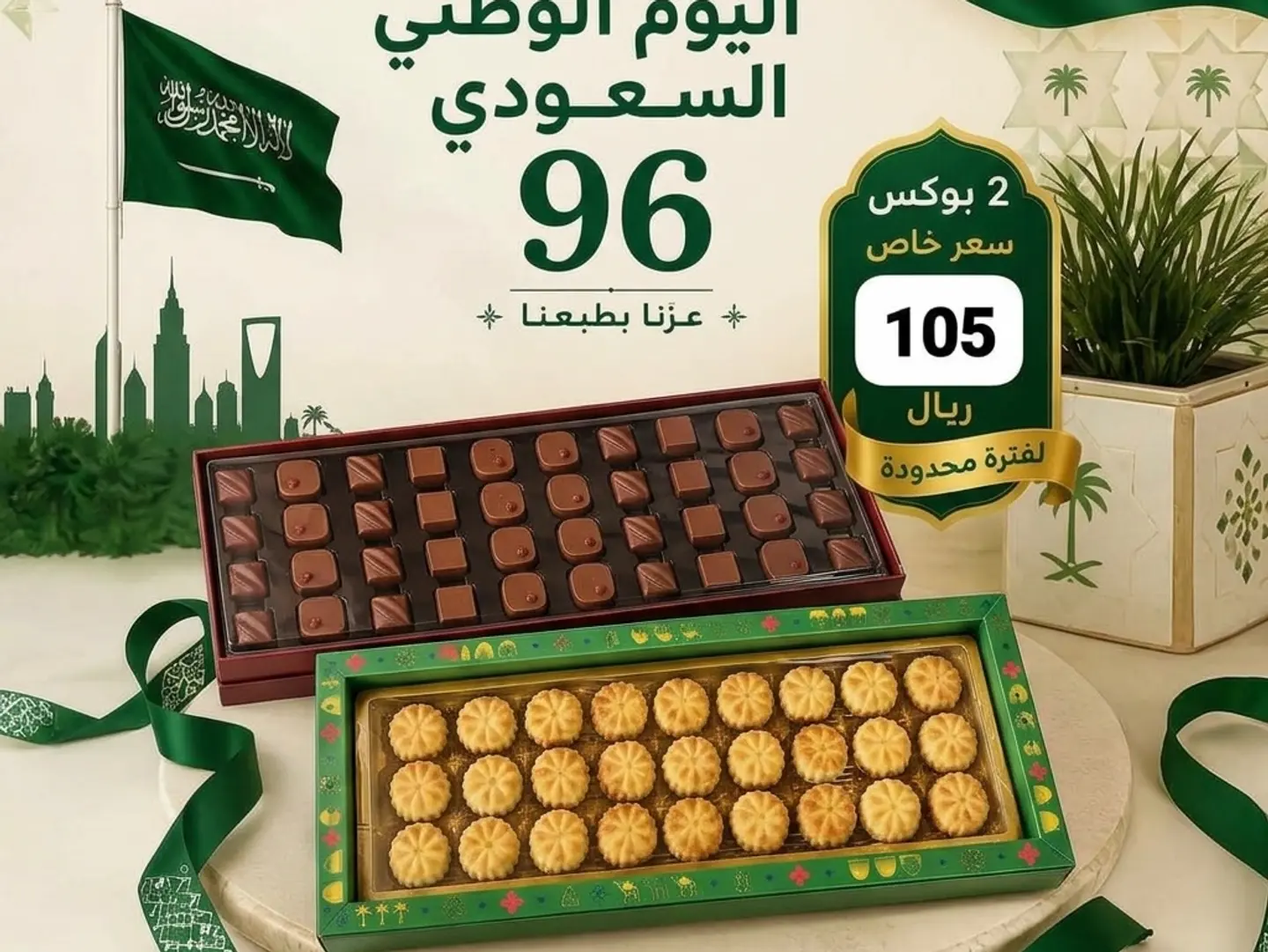 Lily Chocolate Box & Maamoul Box
