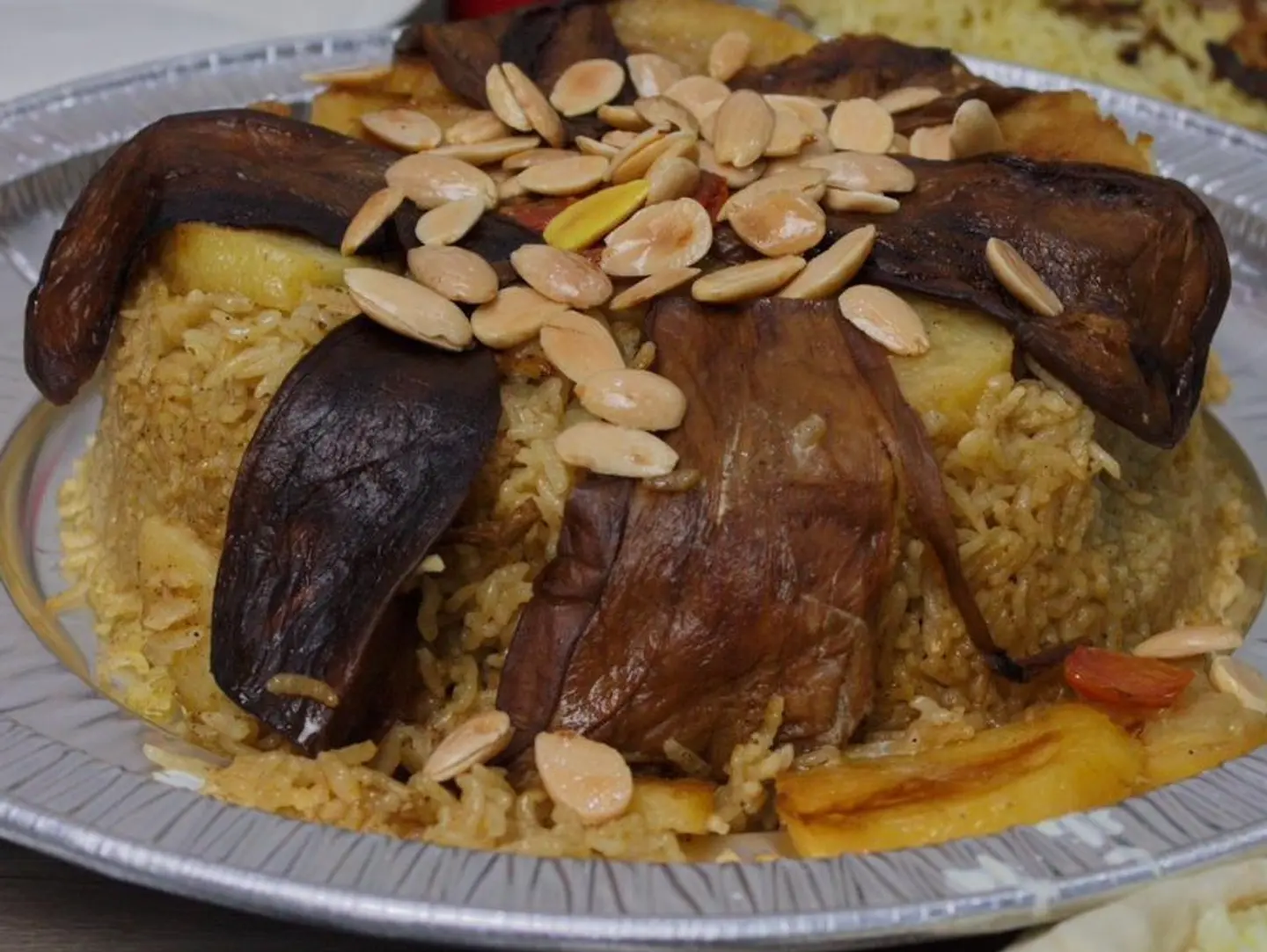 Maqluba Chicken - Whole Chicken Maqluba