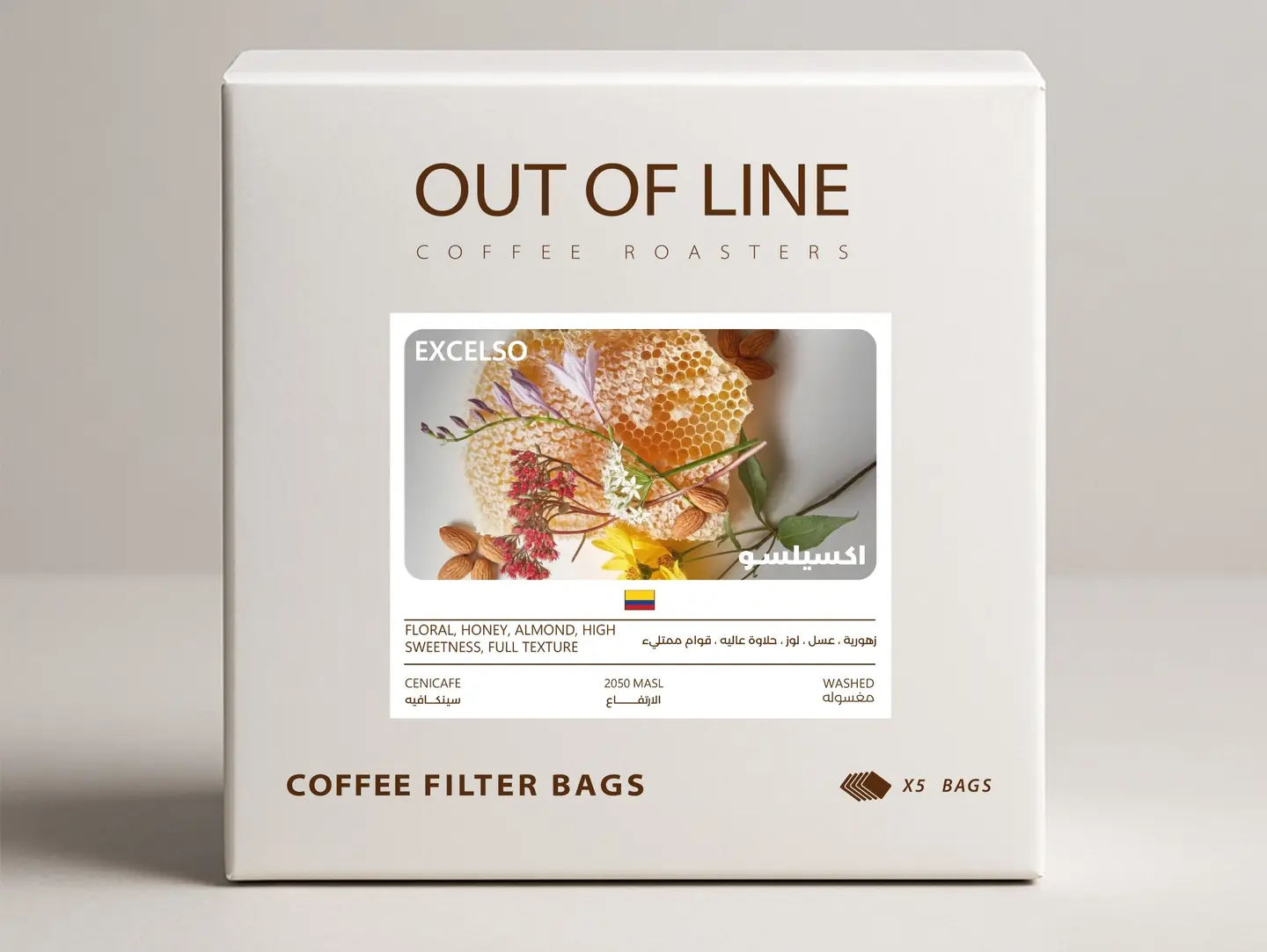 Excelso Coffee Filter   Colombia