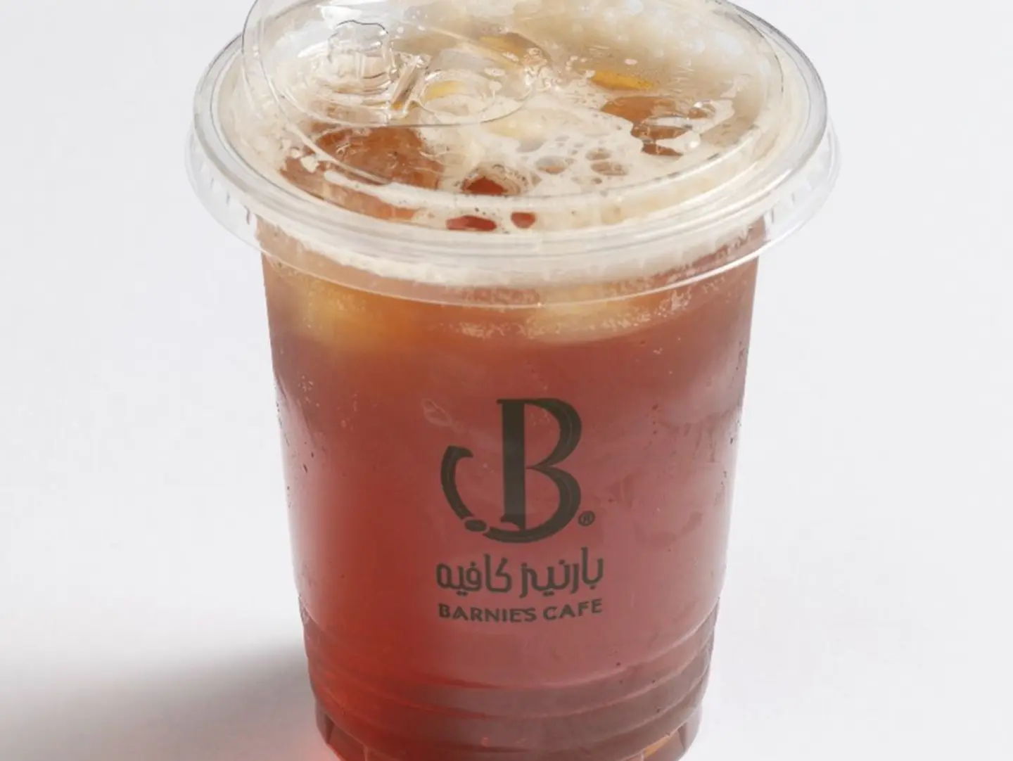 Iced Tea With Raspberry