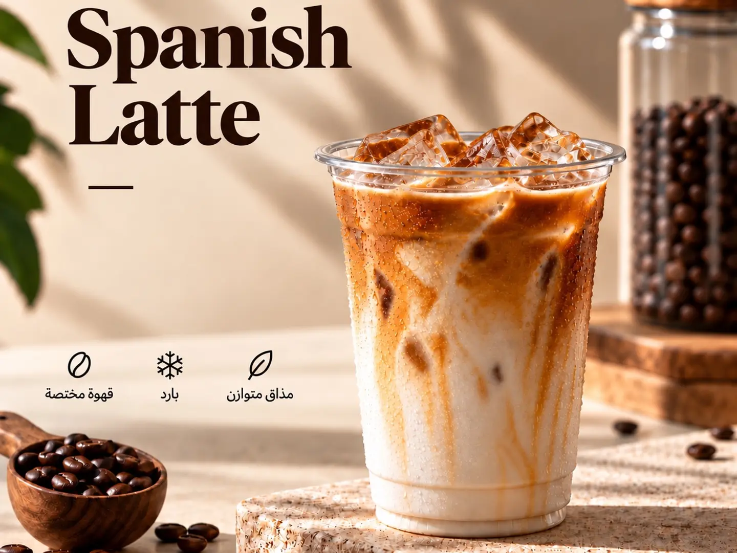 Iced Spanish Latte
