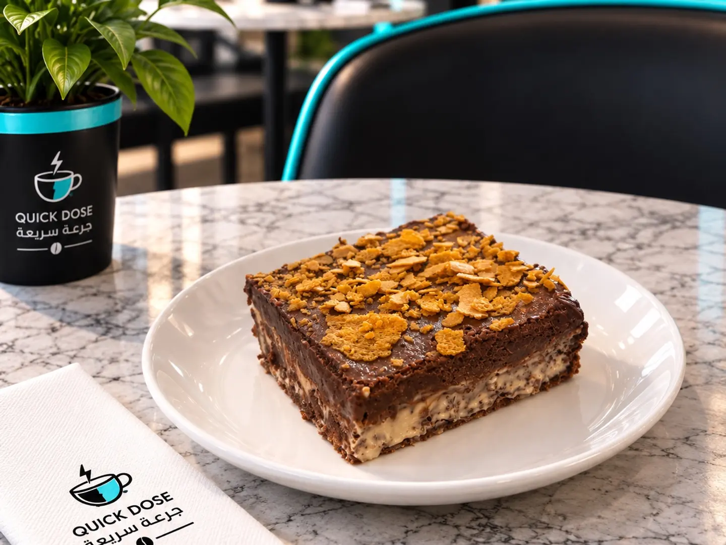 Dolce Caramel Cake With A Gift