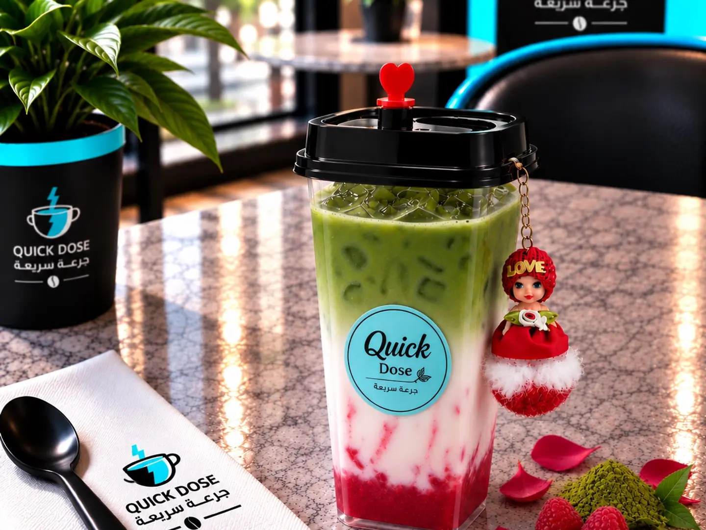 Rose Berry Matcha Gift