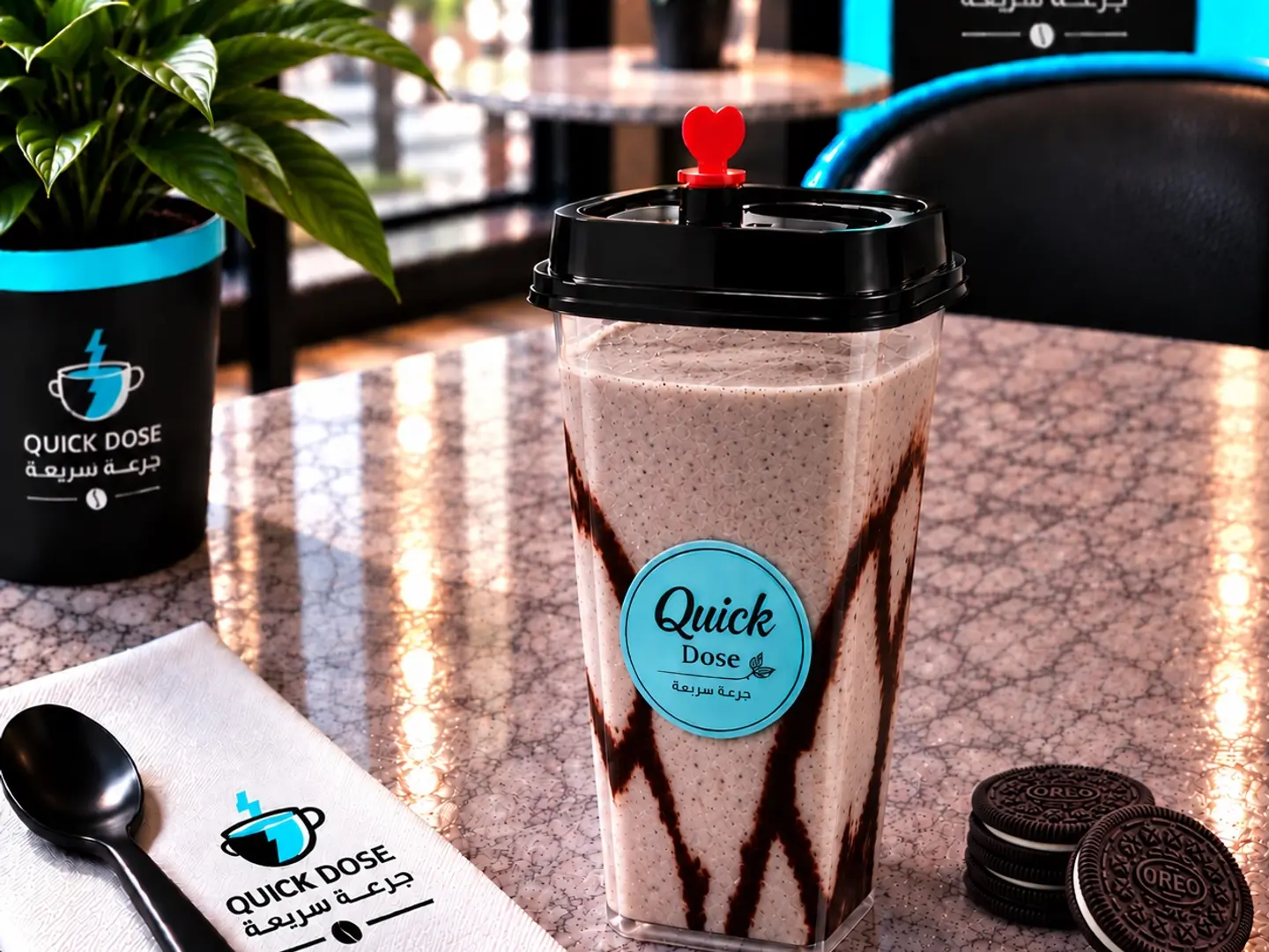 Iced Oreo Milkshake