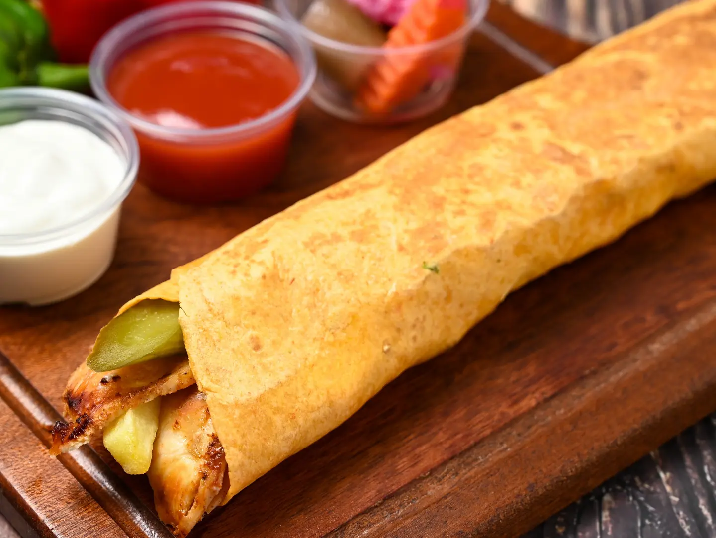 Meat Shawarma Tortilla