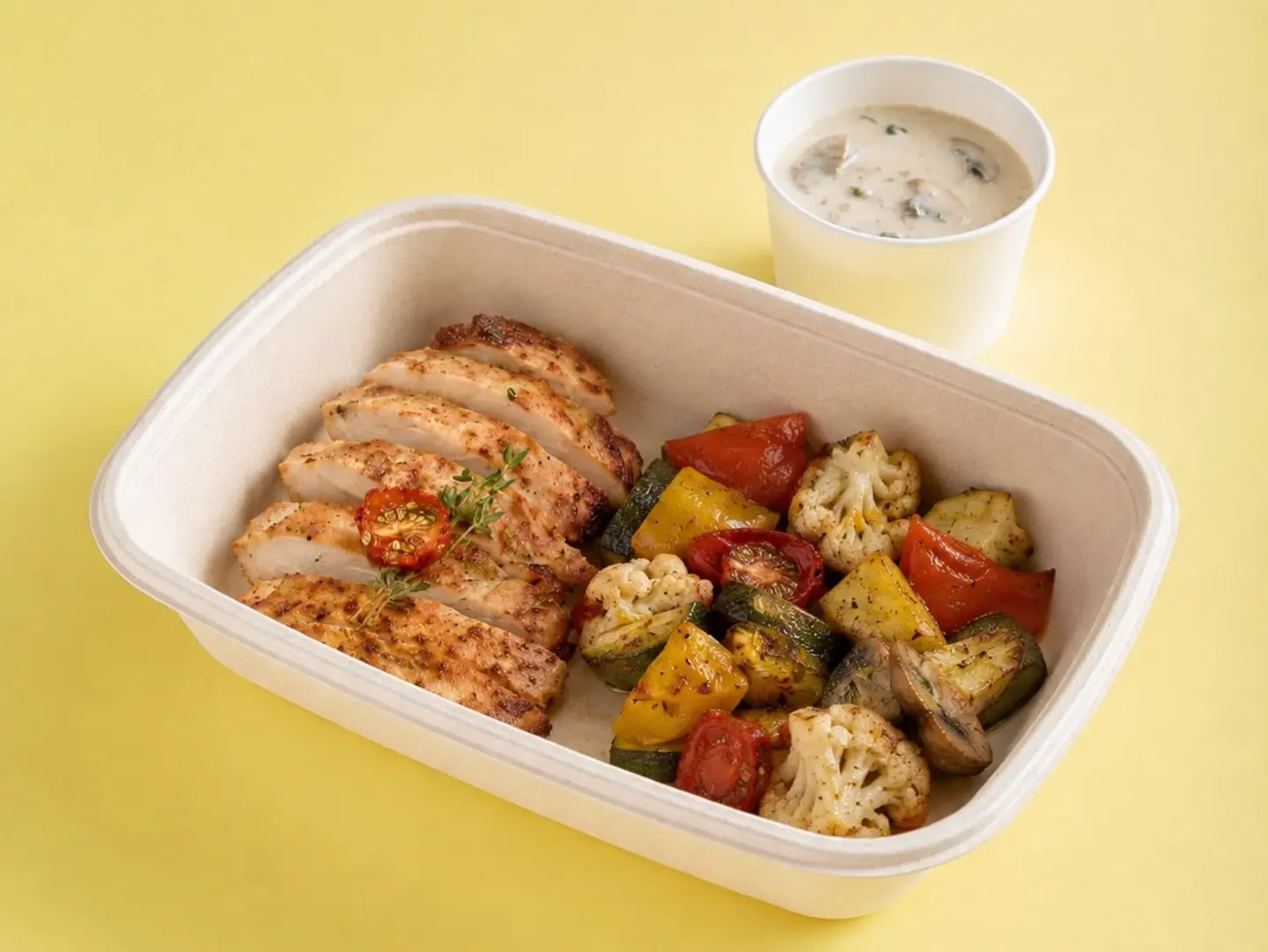 Grilled Chicken With Vegetables