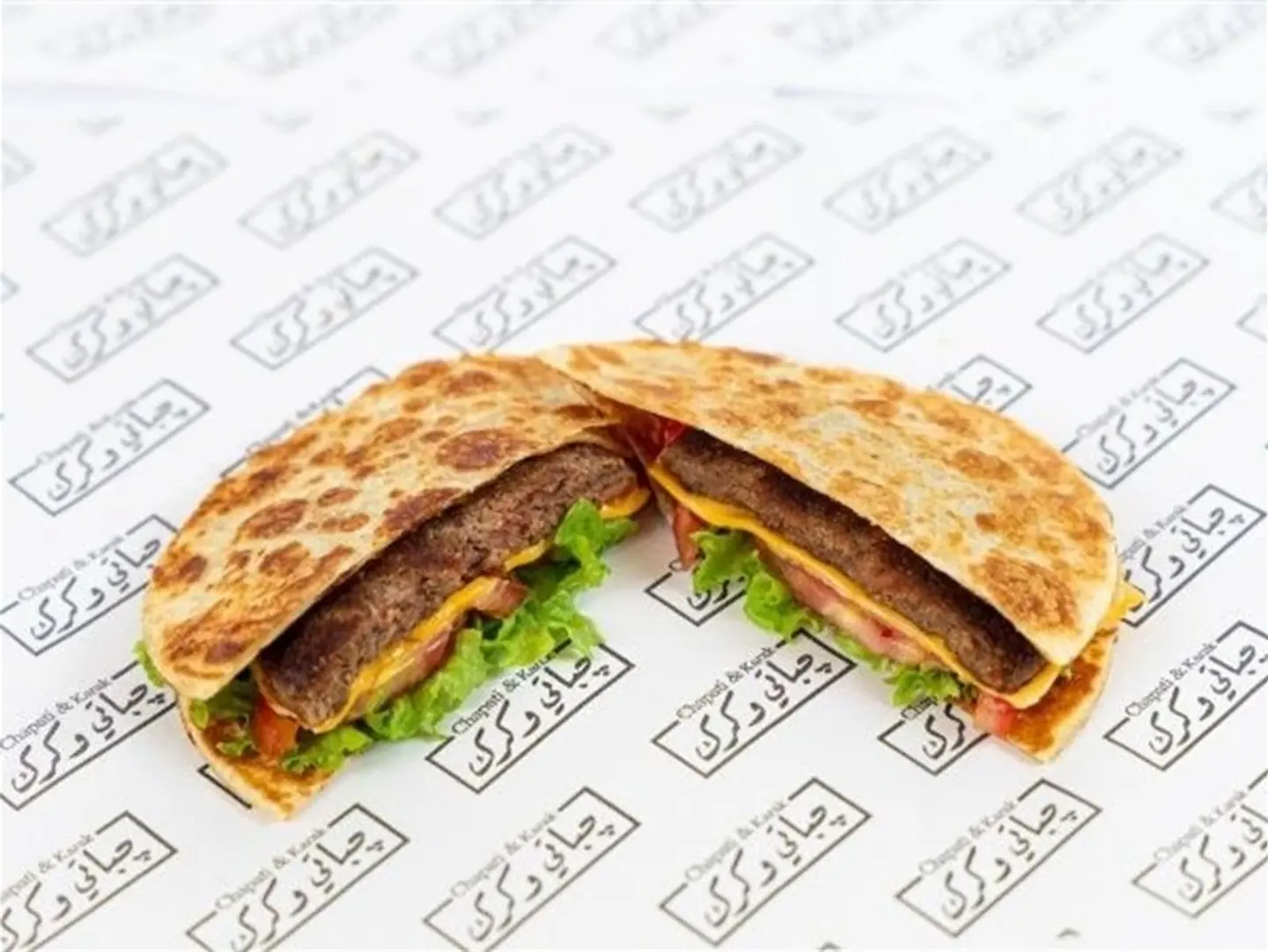 Beef Burger Chapati