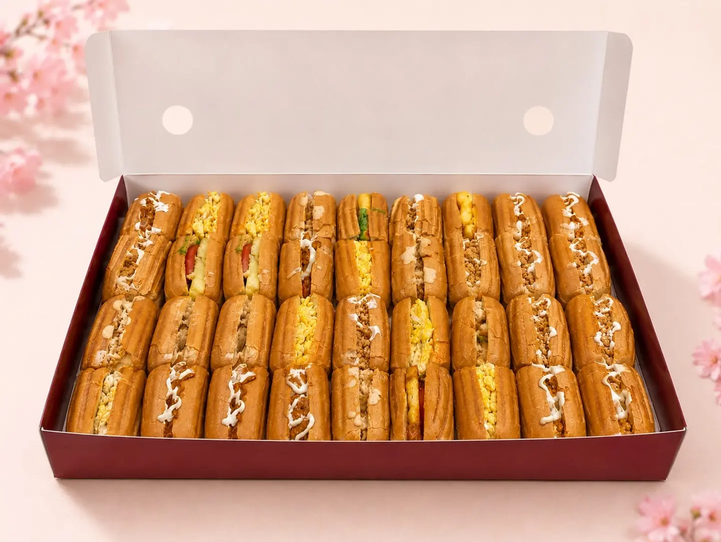 Mini Sandwich Box (32 Pieces)