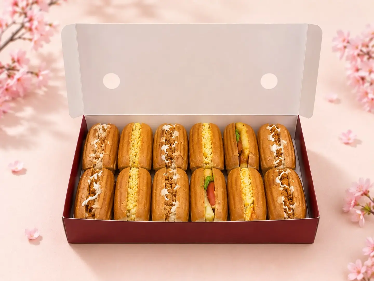 Mini Sandwich Box (14 Pieces)