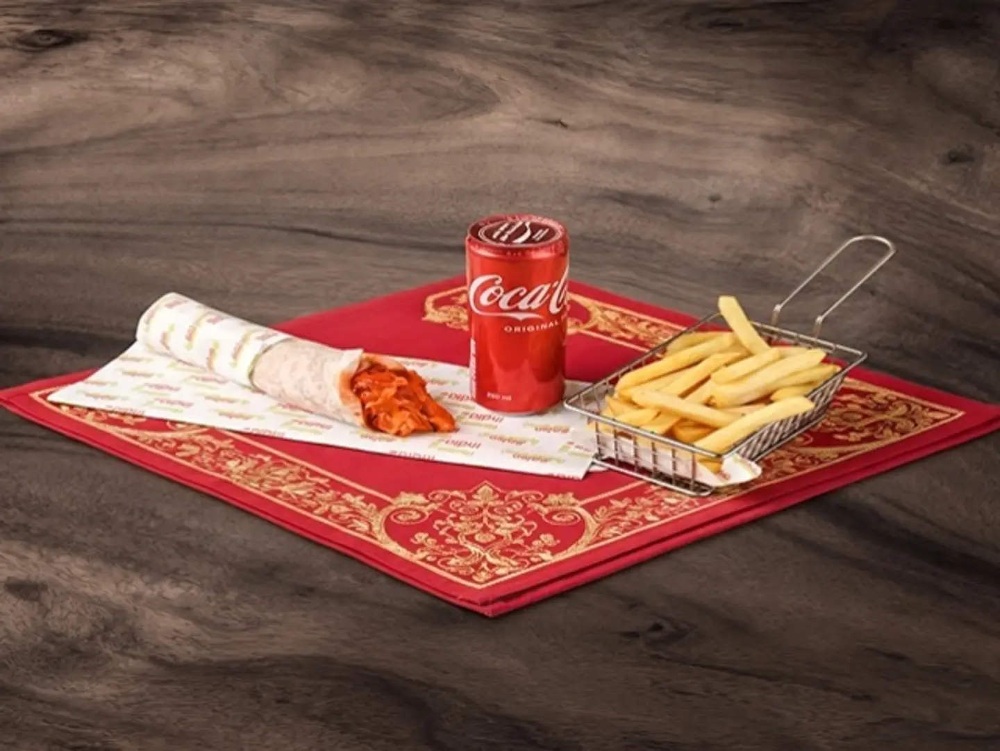 Chicken Tikka Sandwich Meal