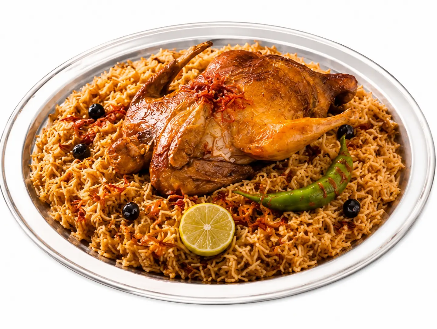French Pigeon With Basmati Rice