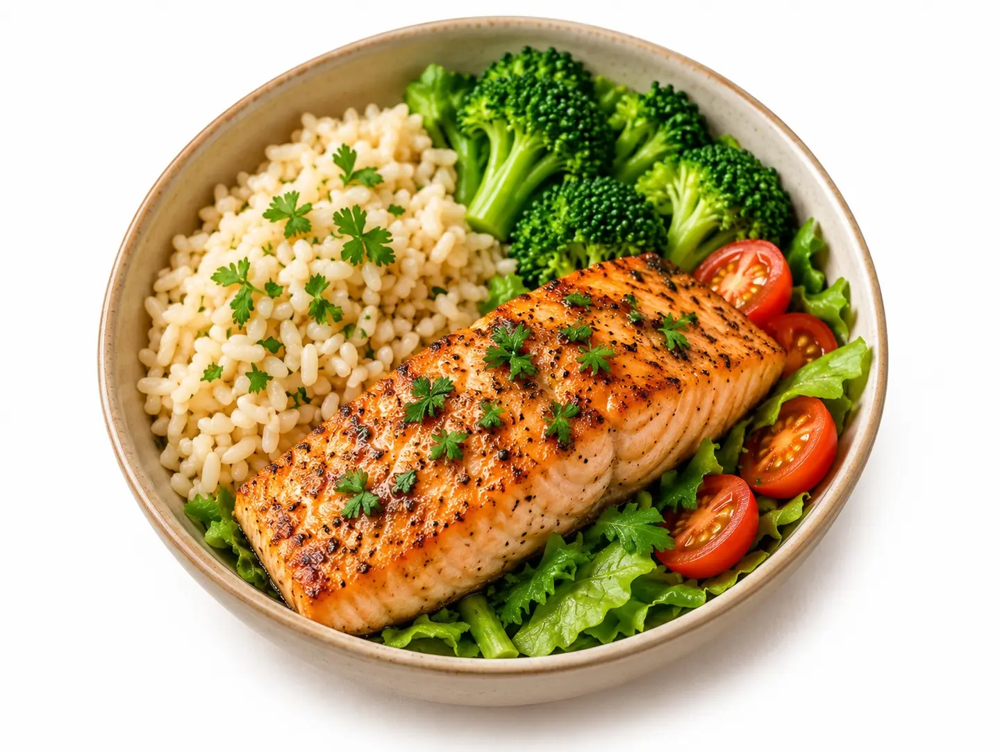 Grilled Salmon Meal
