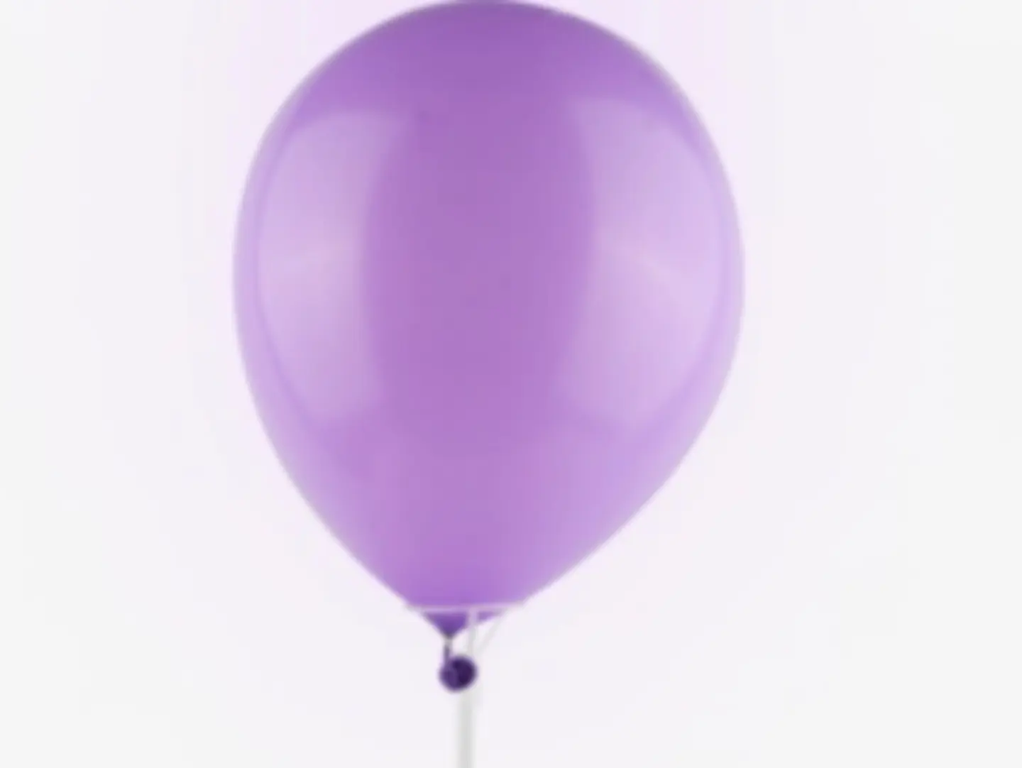 A Beautiful Purple Balloon