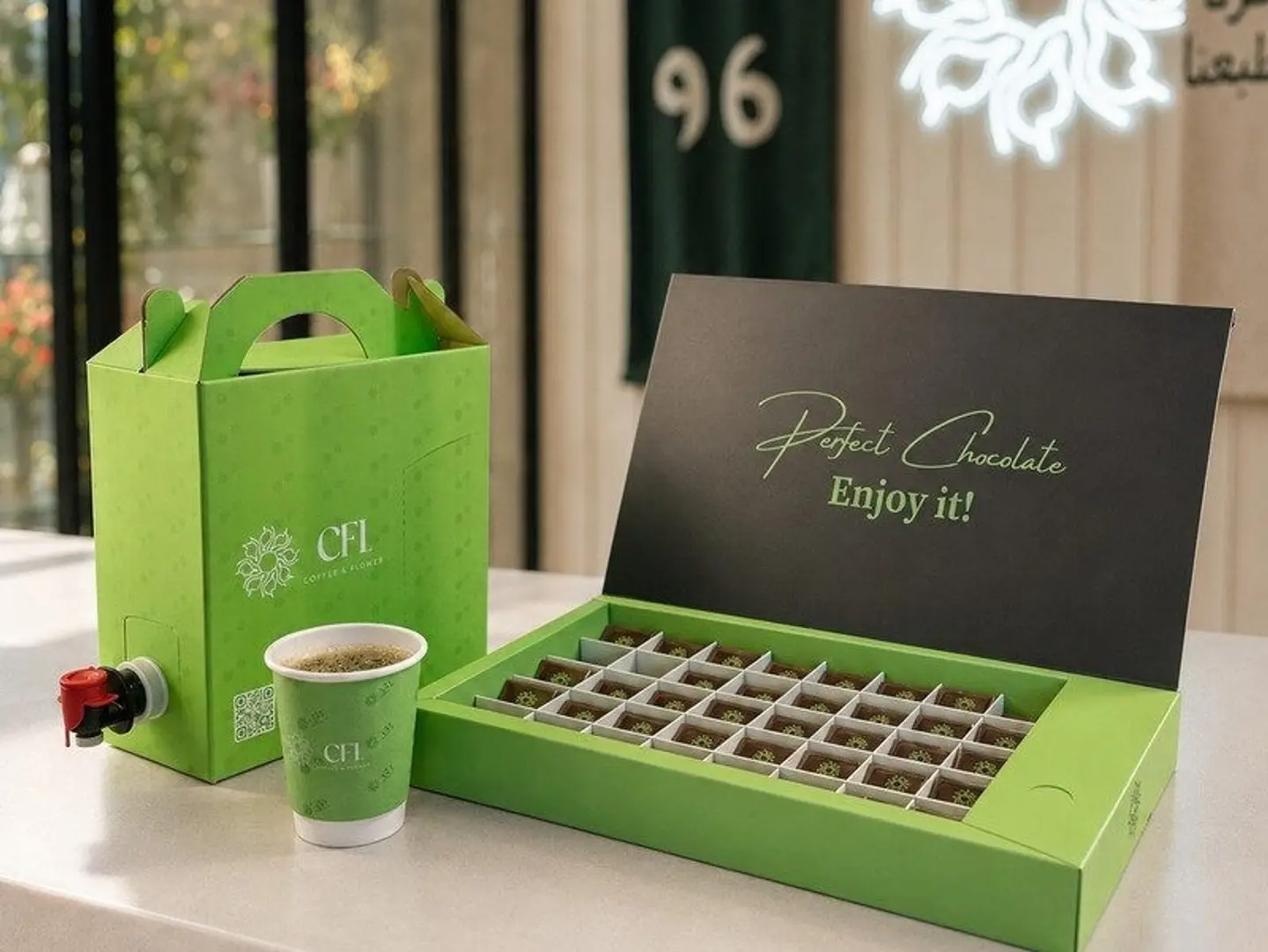 Chocolate Box & Coffee Anta Ezzana