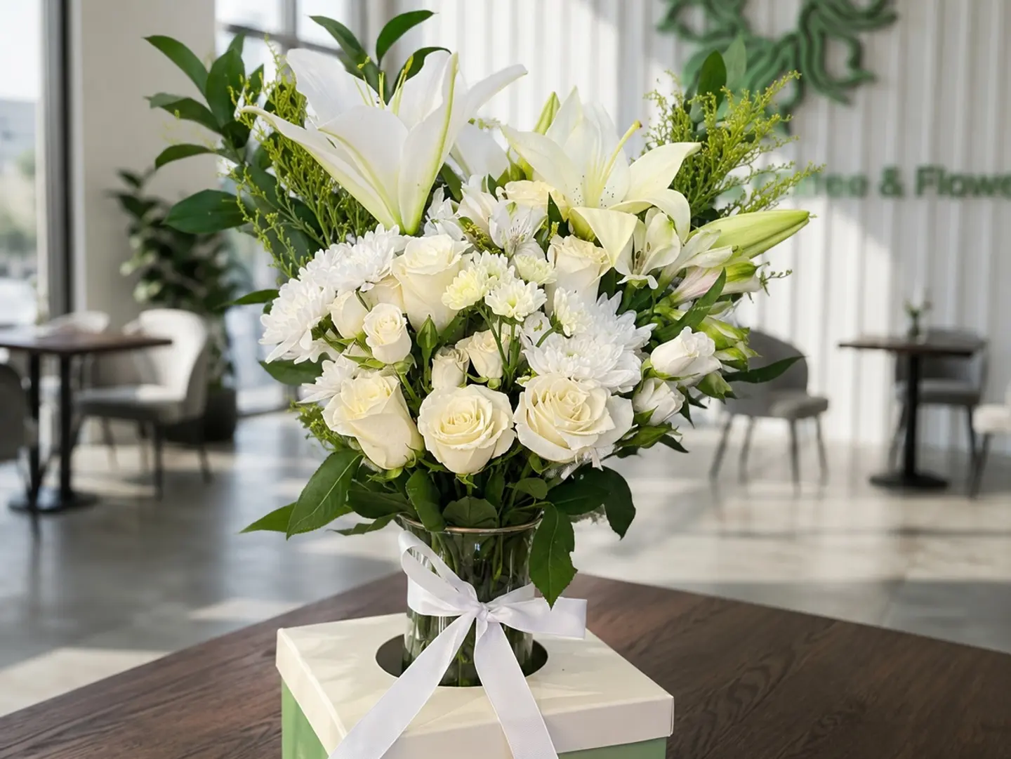 Flower Vase In Box