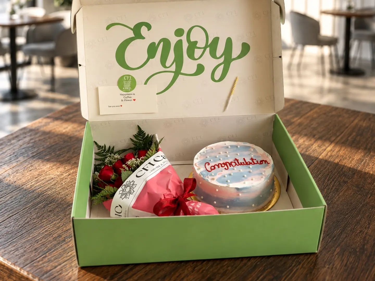 Cake & Roses Box 7