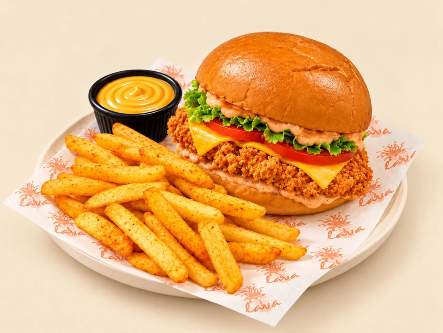 Crispy Chicken  Burger