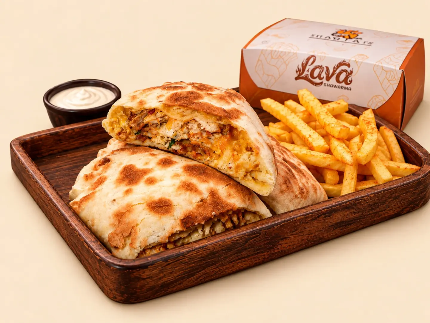 Shawarma Pie Combo